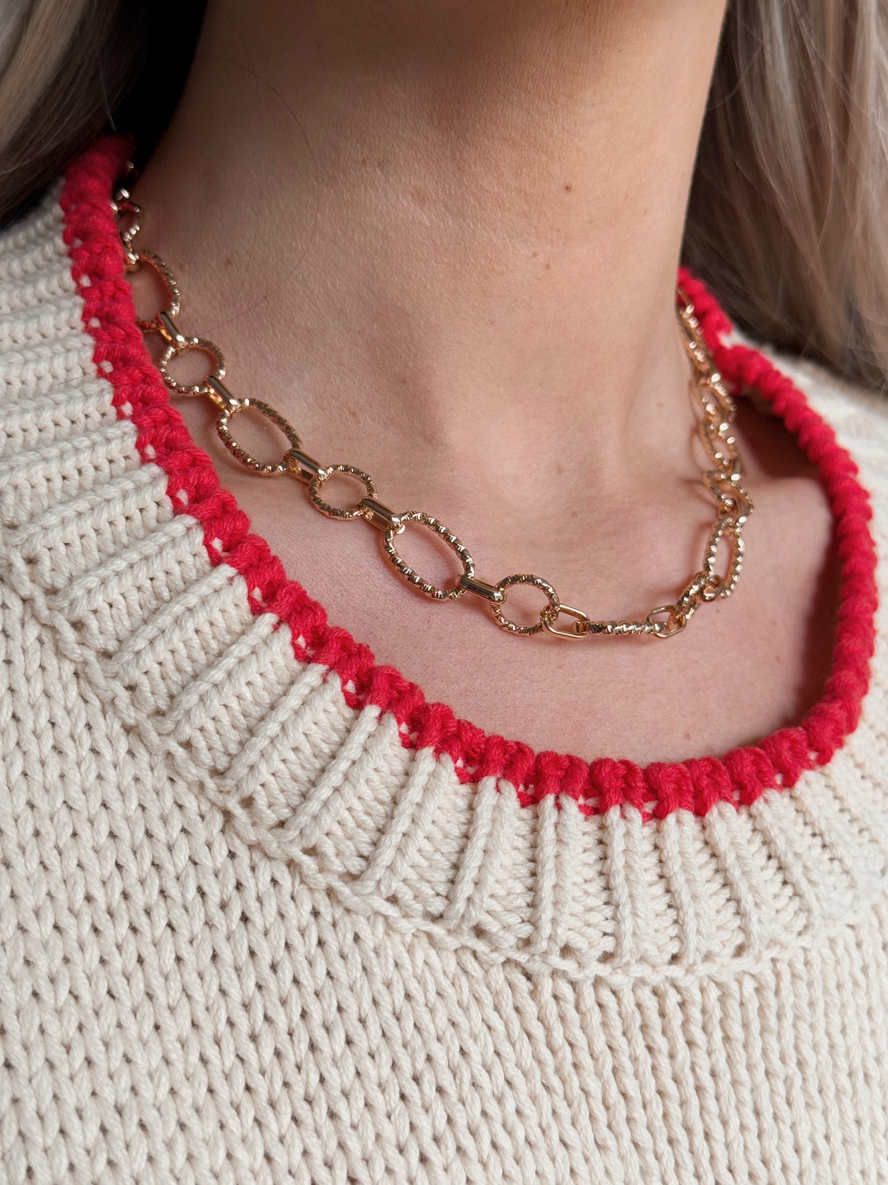 Stella Necklace - GOLD - willows clothing NECKLACE