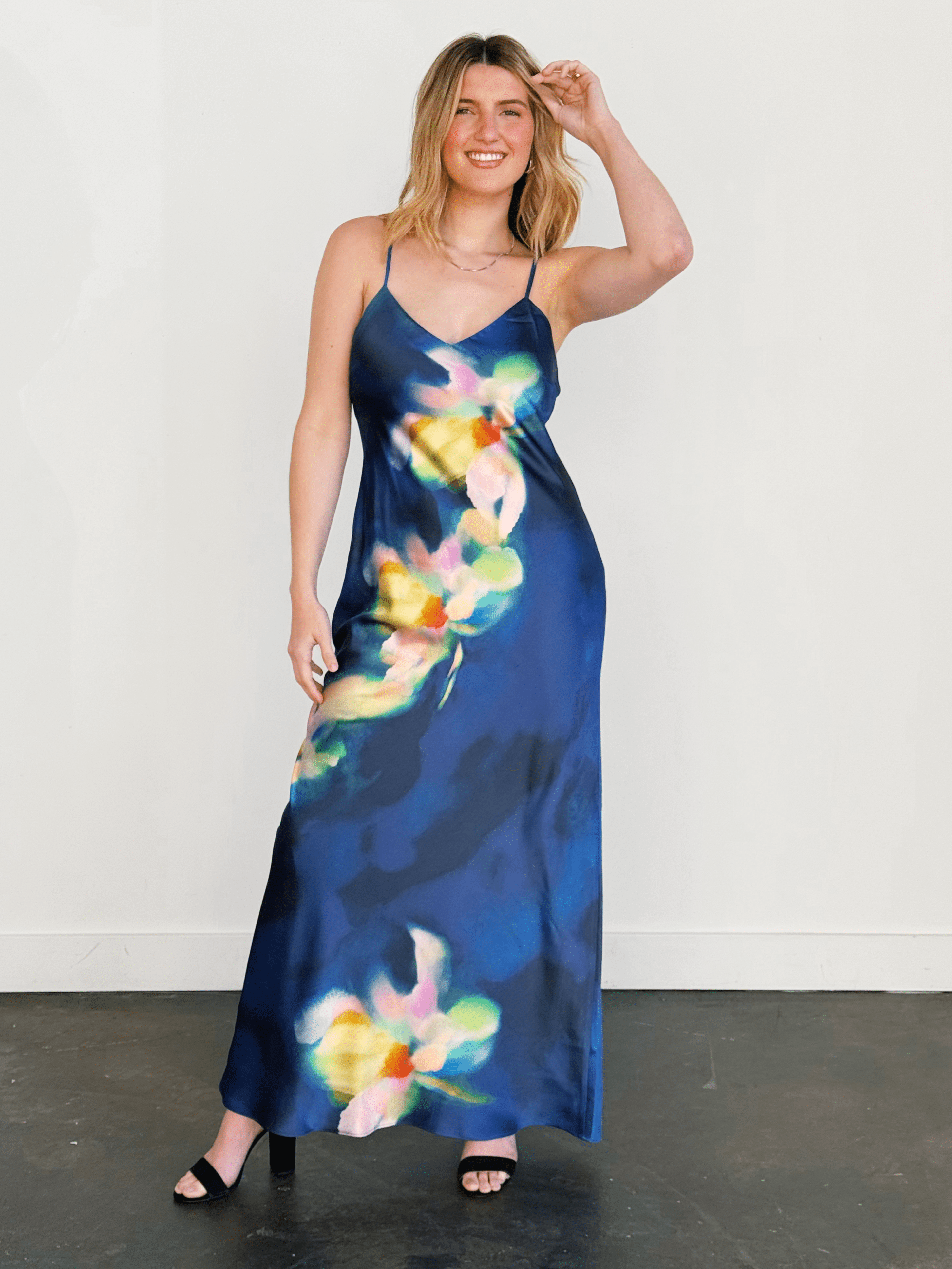 [STEVE MADDEN] Atara Dress - ROSEWATER - willows clothing Long Dress