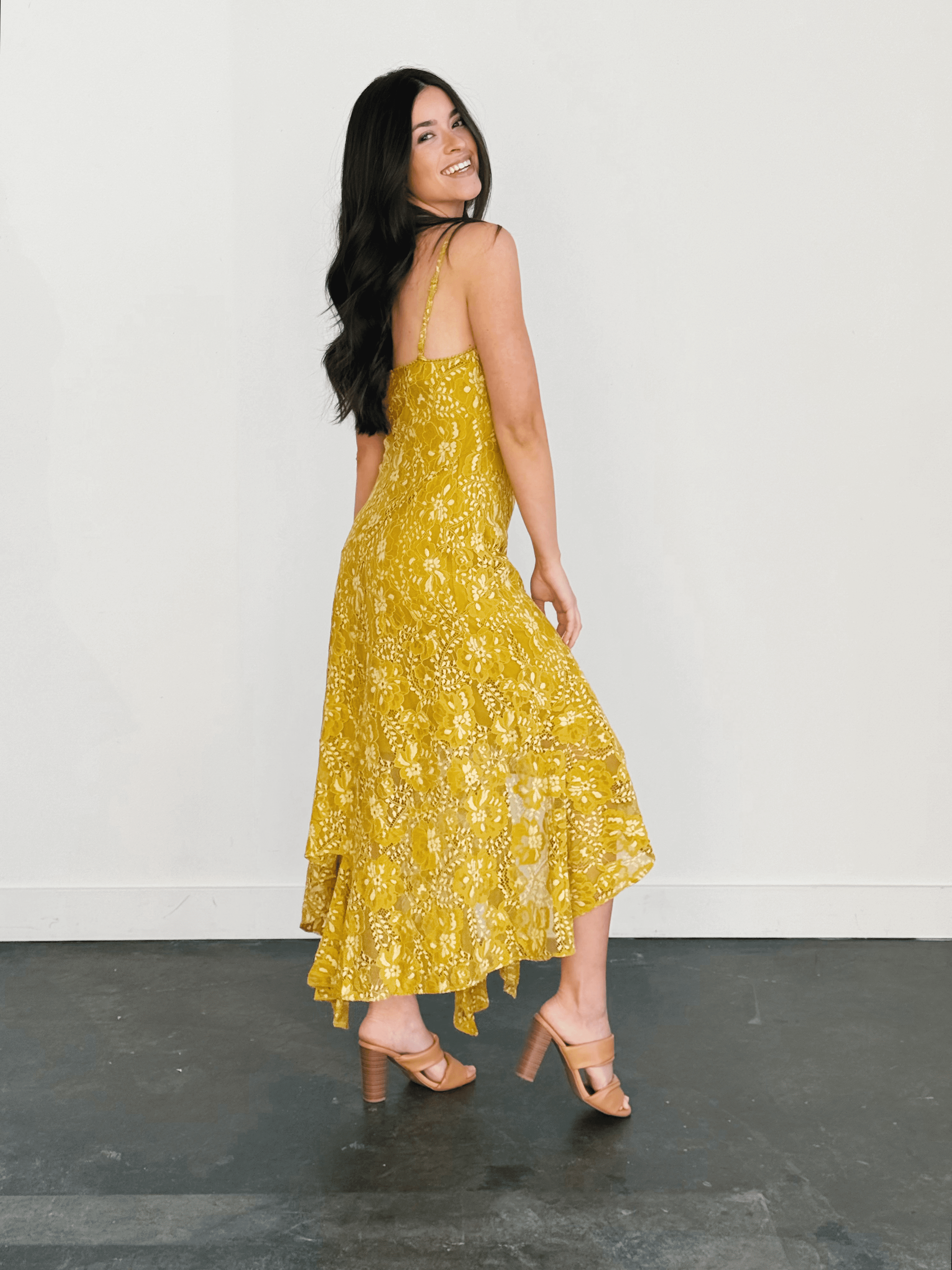 [STEVE MADDEN] Citrine Dress - OILSLICK - willows clothing MIDI DRESS