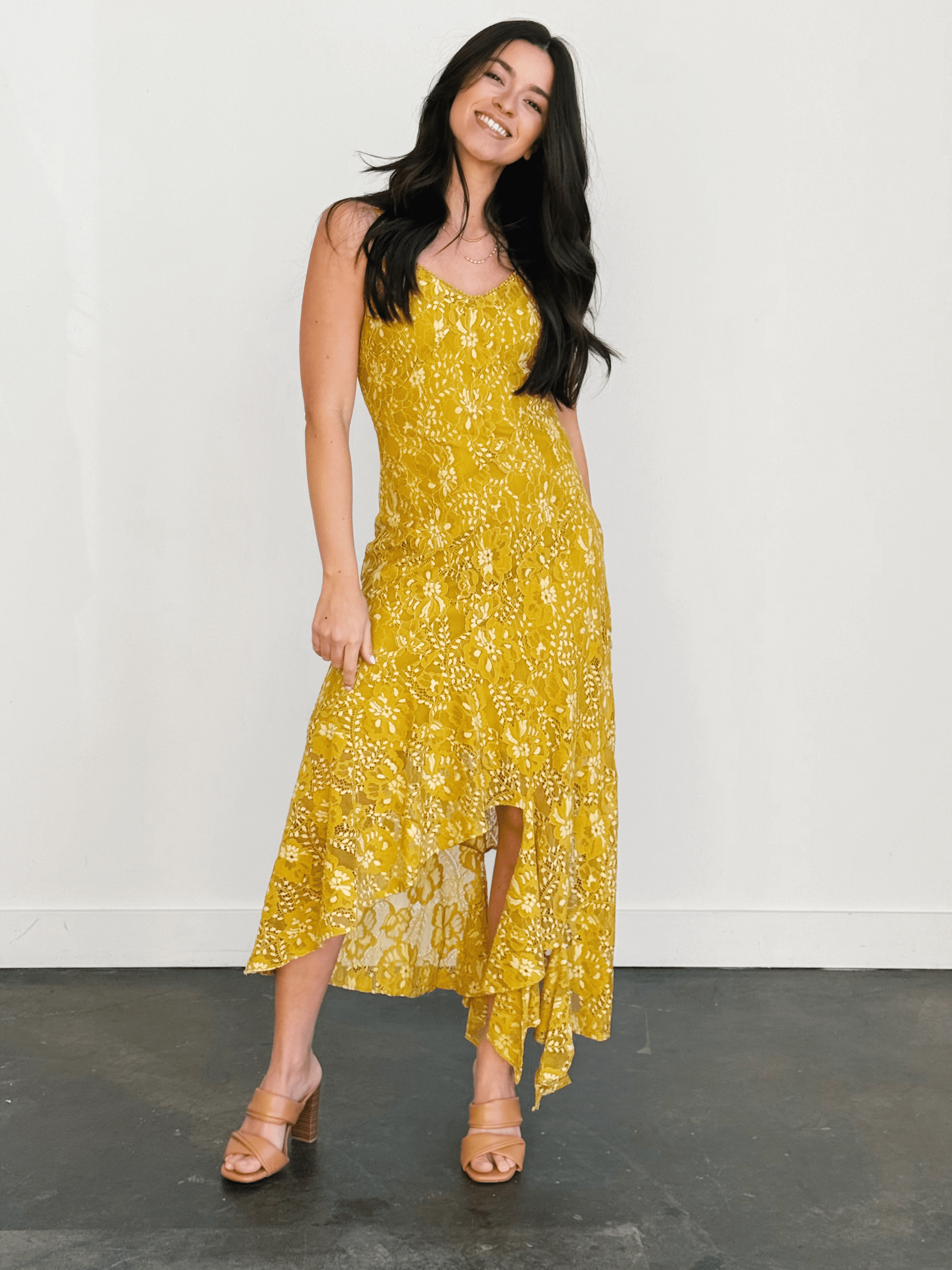 [STEVE MADDEN] Citrine Dress - OILSLICK - willows clothing MIDI DRESS