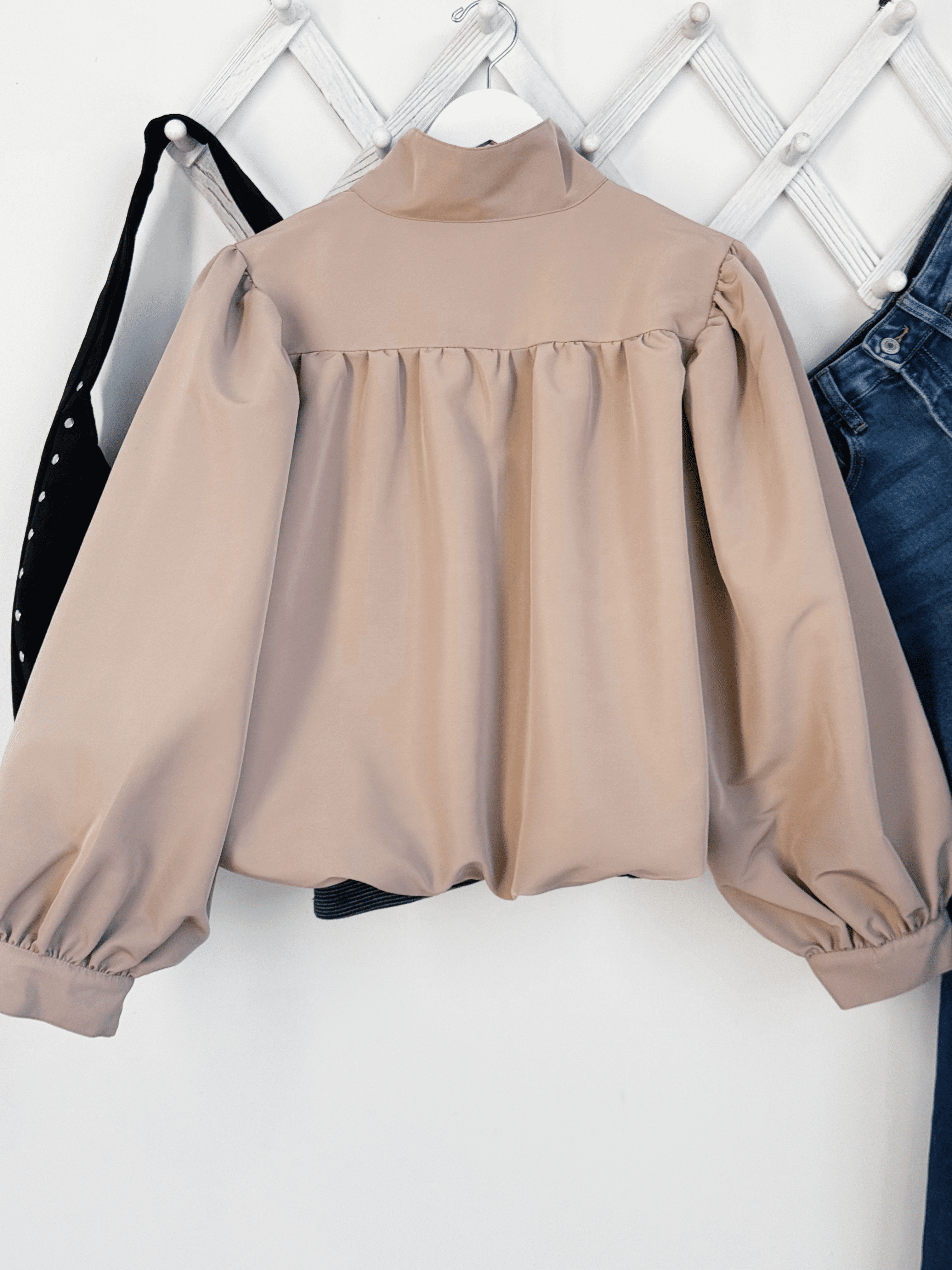 [STEVE MADDEN] Denise Jacket - TAN - willows clothing JACKET