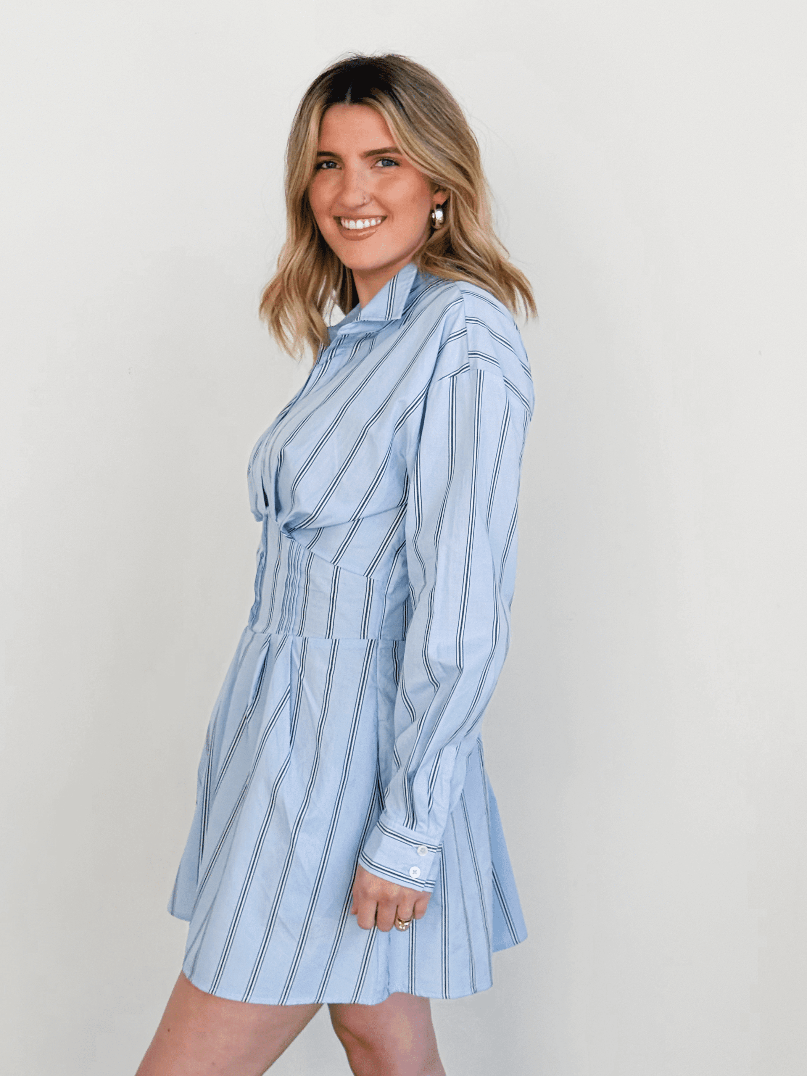 [STEVE MADDEN] Vivi Mini Dress - ESTATE BLUE - willows clothing SHORT DRESS