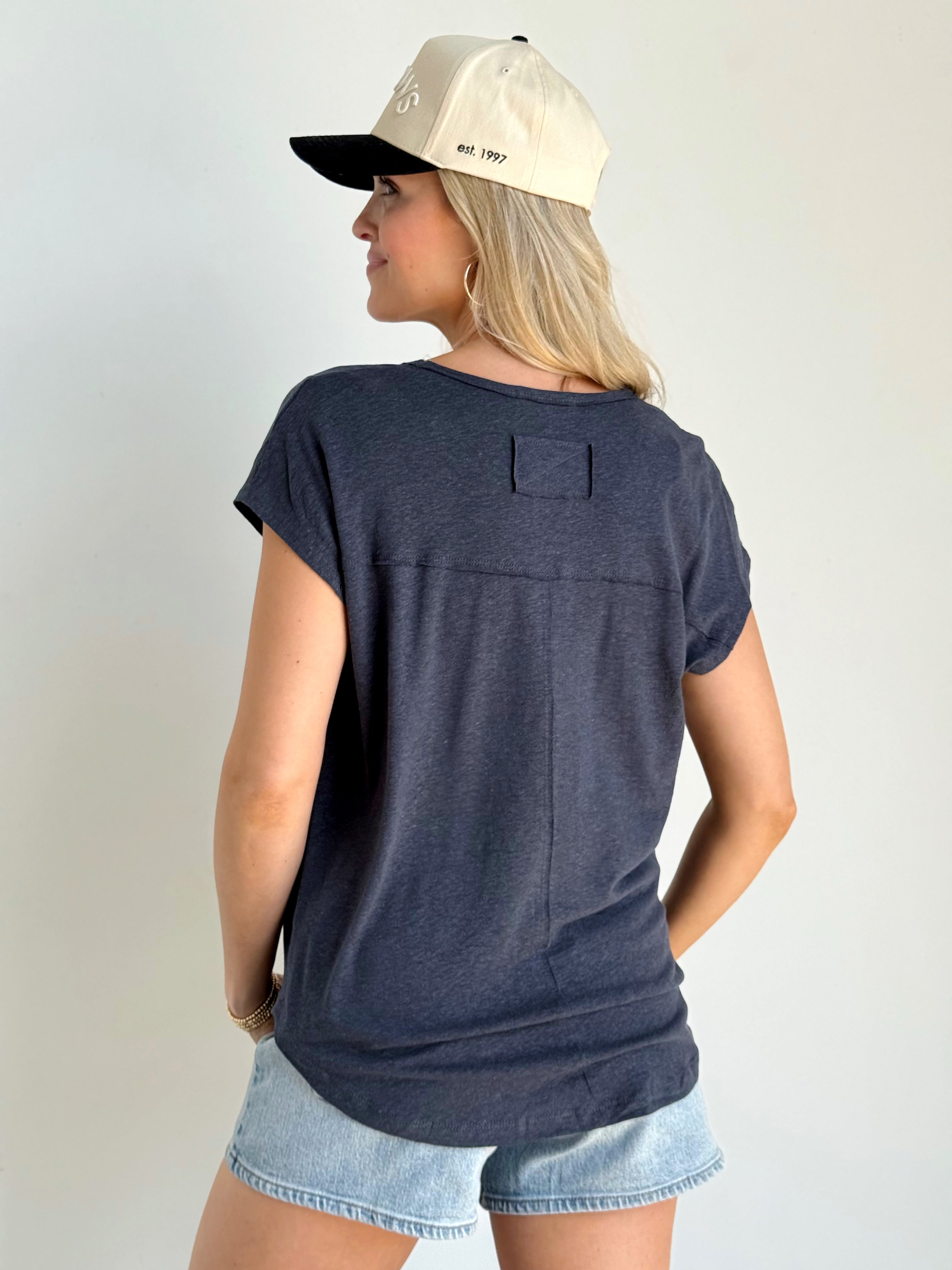 Summit Tee - CHARCOAL - willows clothing S/S SHIRT