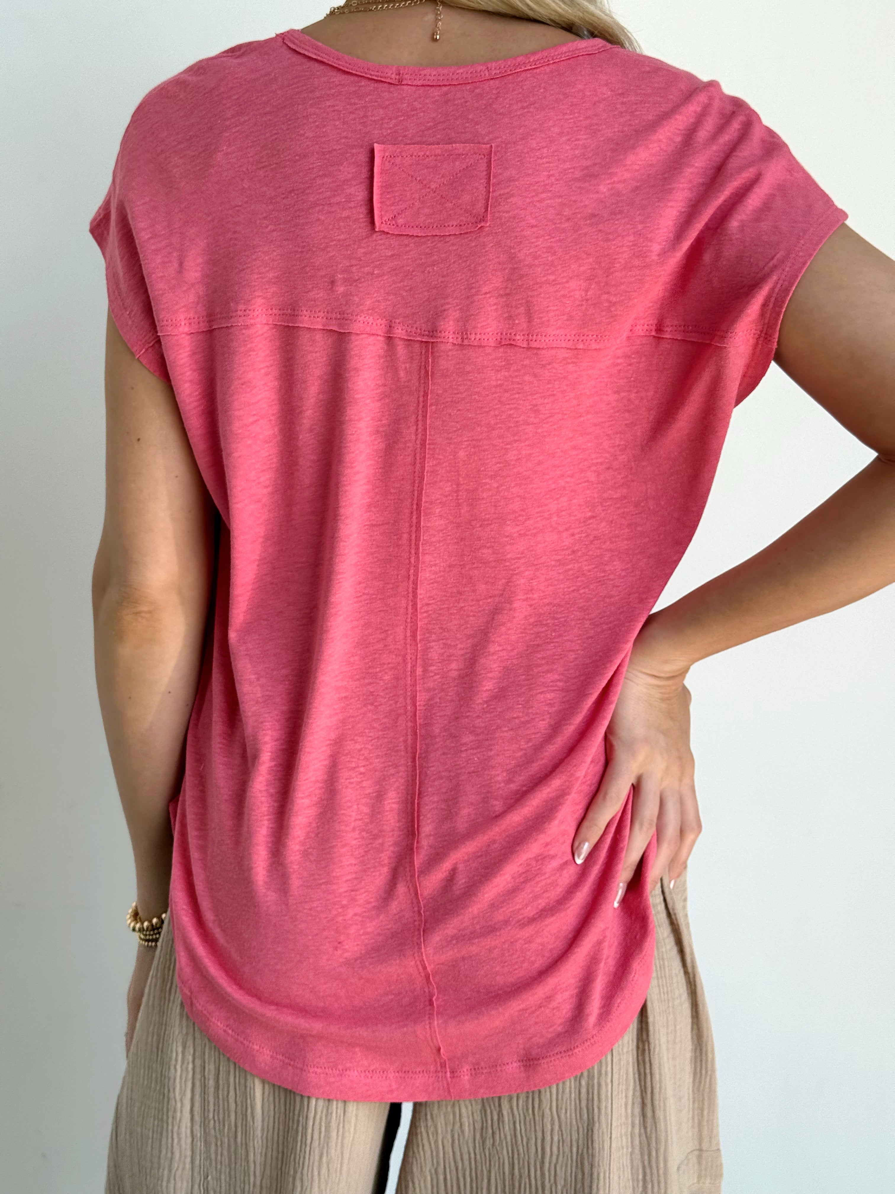 Summit Tee - GUAVA PUNCH - willows clothing S/S SHIRT