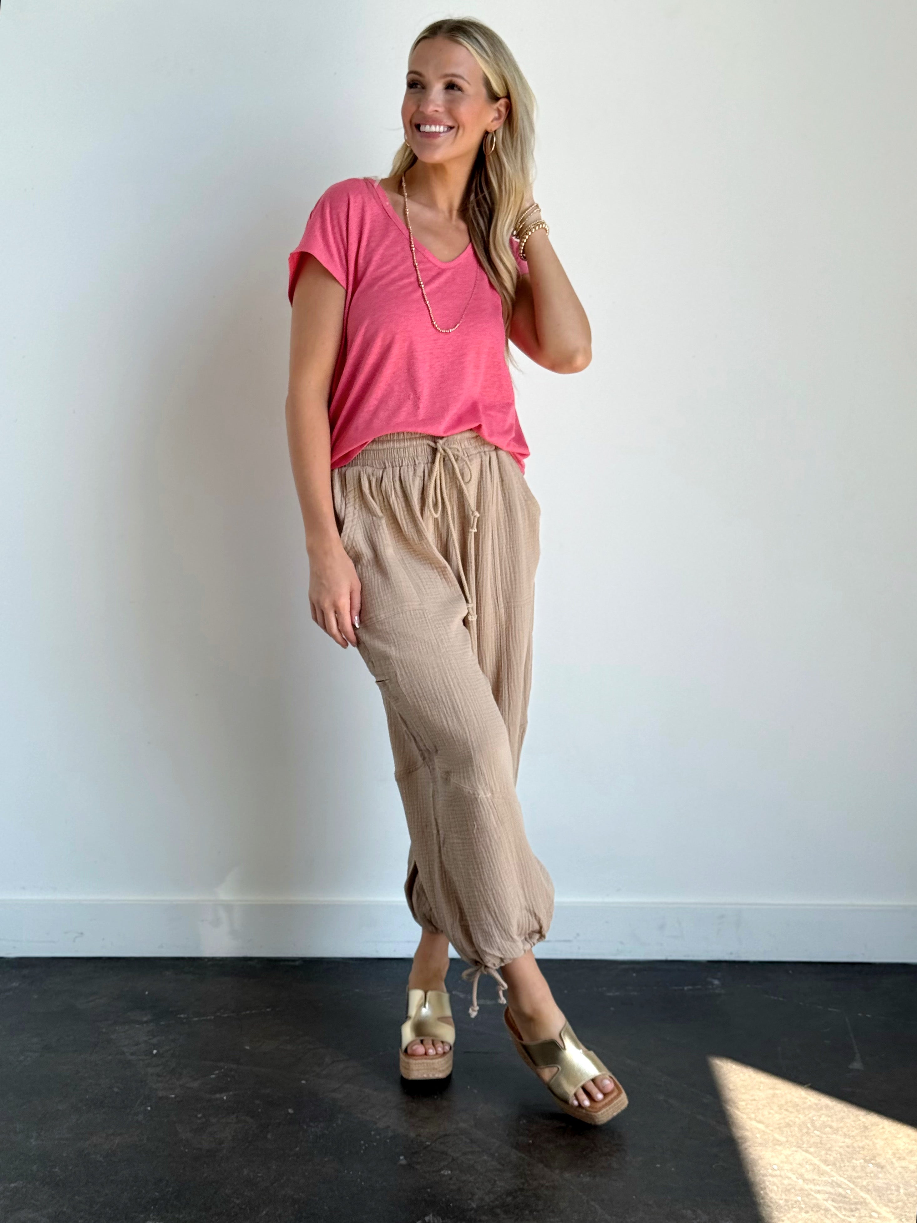 Summit Tee - GUAVA PUNCH - willows clothing S/S SHIRT