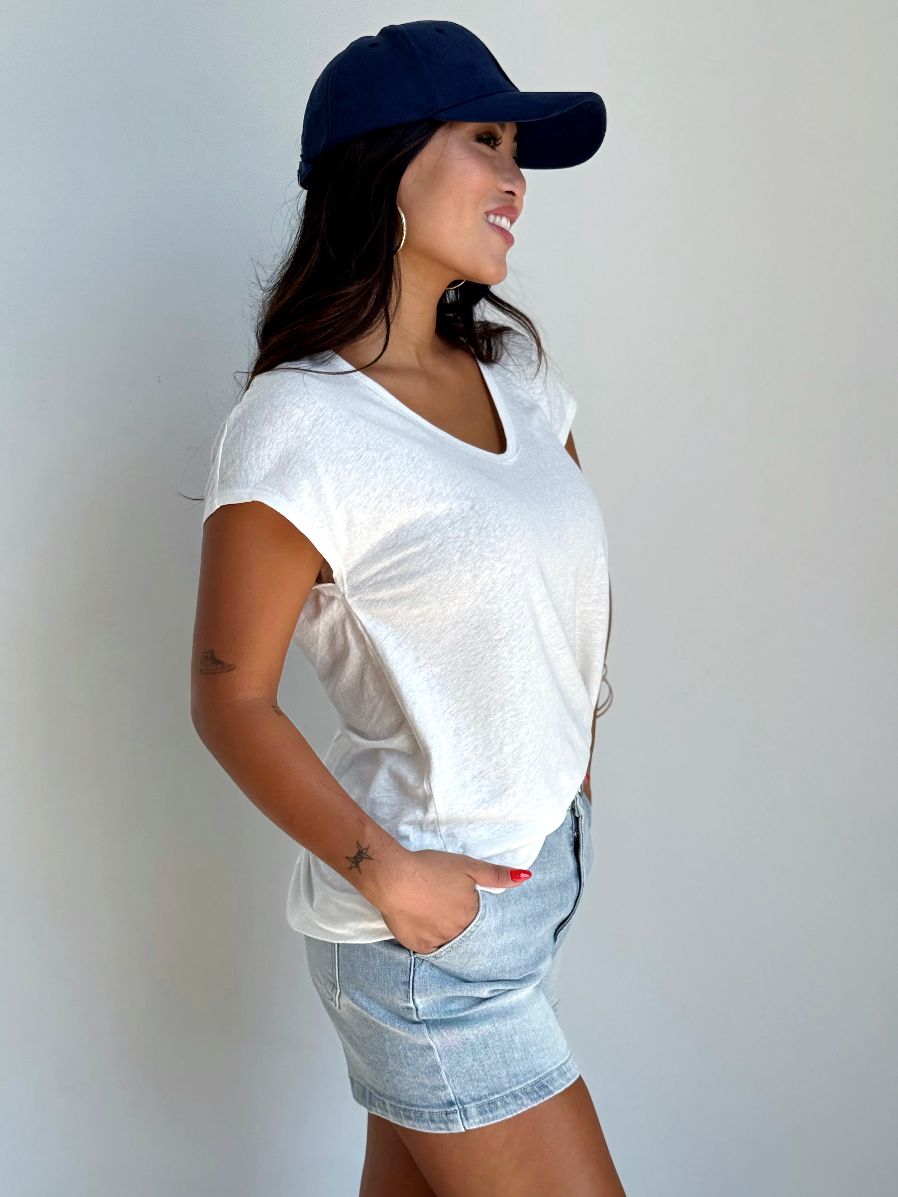 Summit Tee - OFF WHITE - willows clothing S/S SHIRT