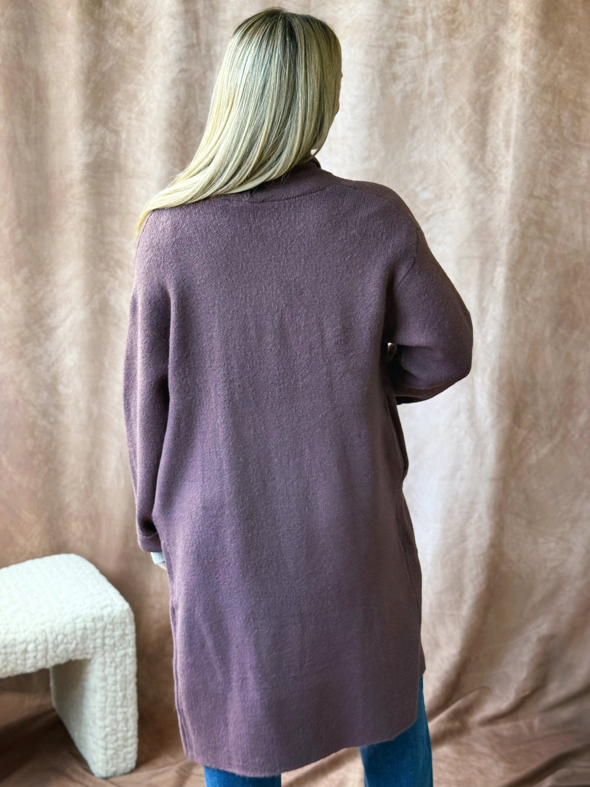 Sunday Market Cardigan- COCOA - willows clothing Cardigan