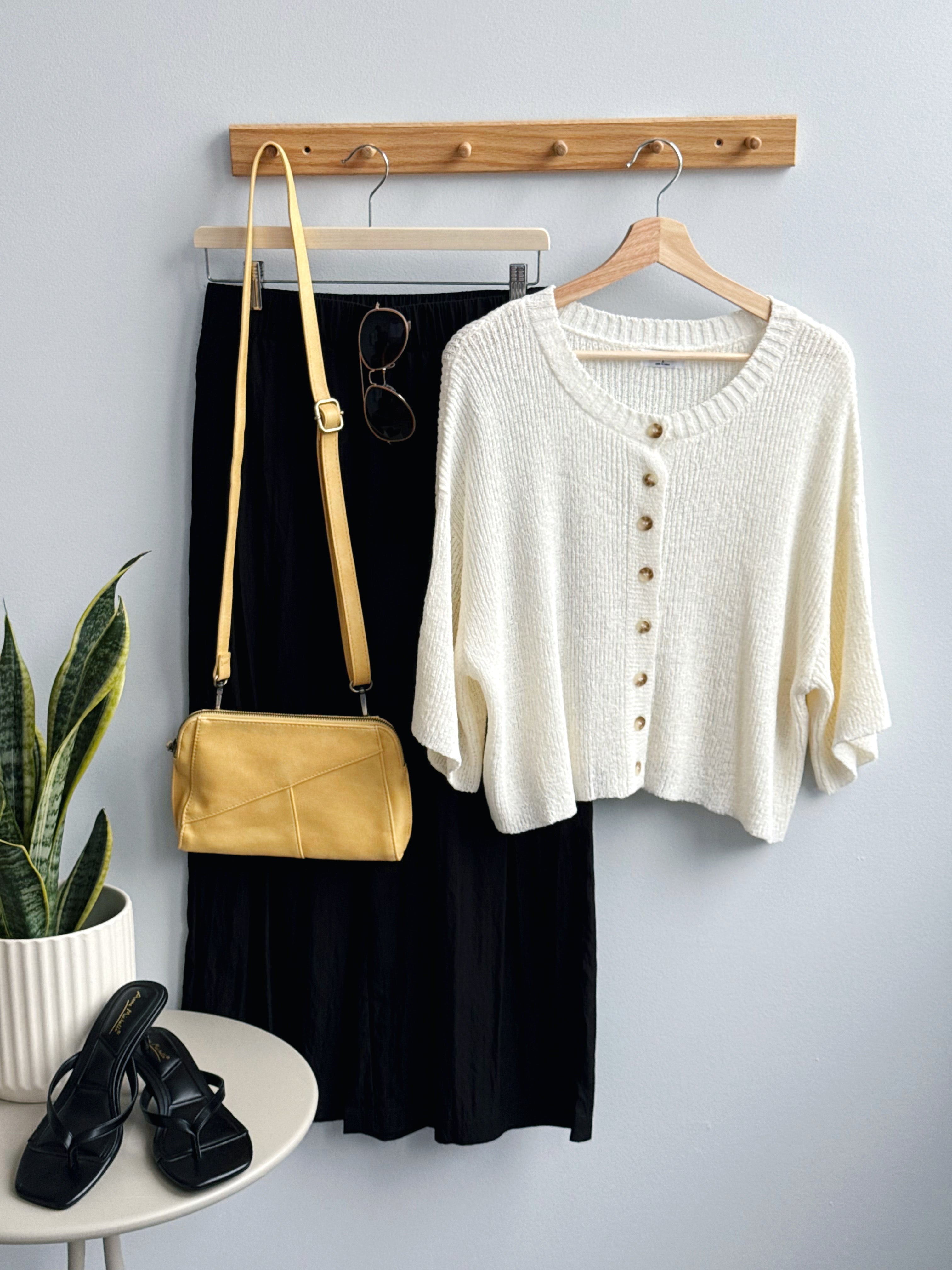 Sunny Cardigan - IVORY - willows clothing Cardigan