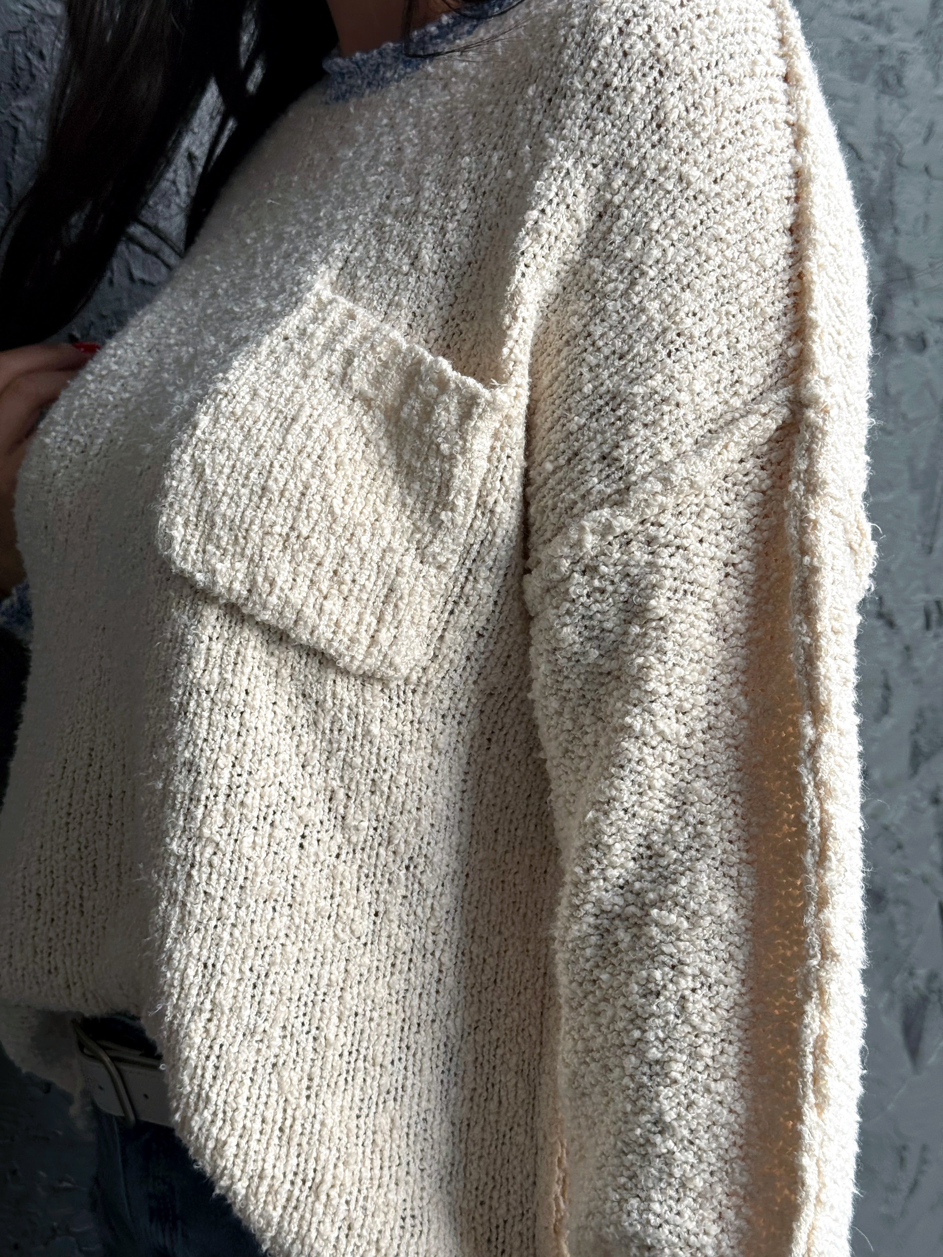 Sweet Dreams Sweater - CREAM - willows clothing SWEATER