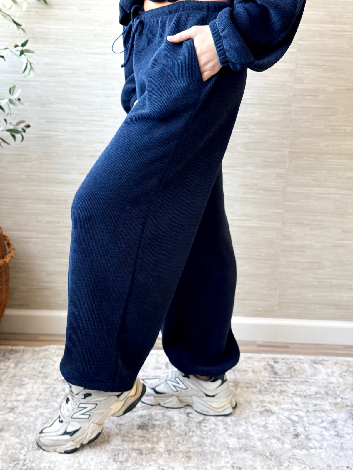 Sweet Pea Joggers - NAVY - willows clothing Sweatpants