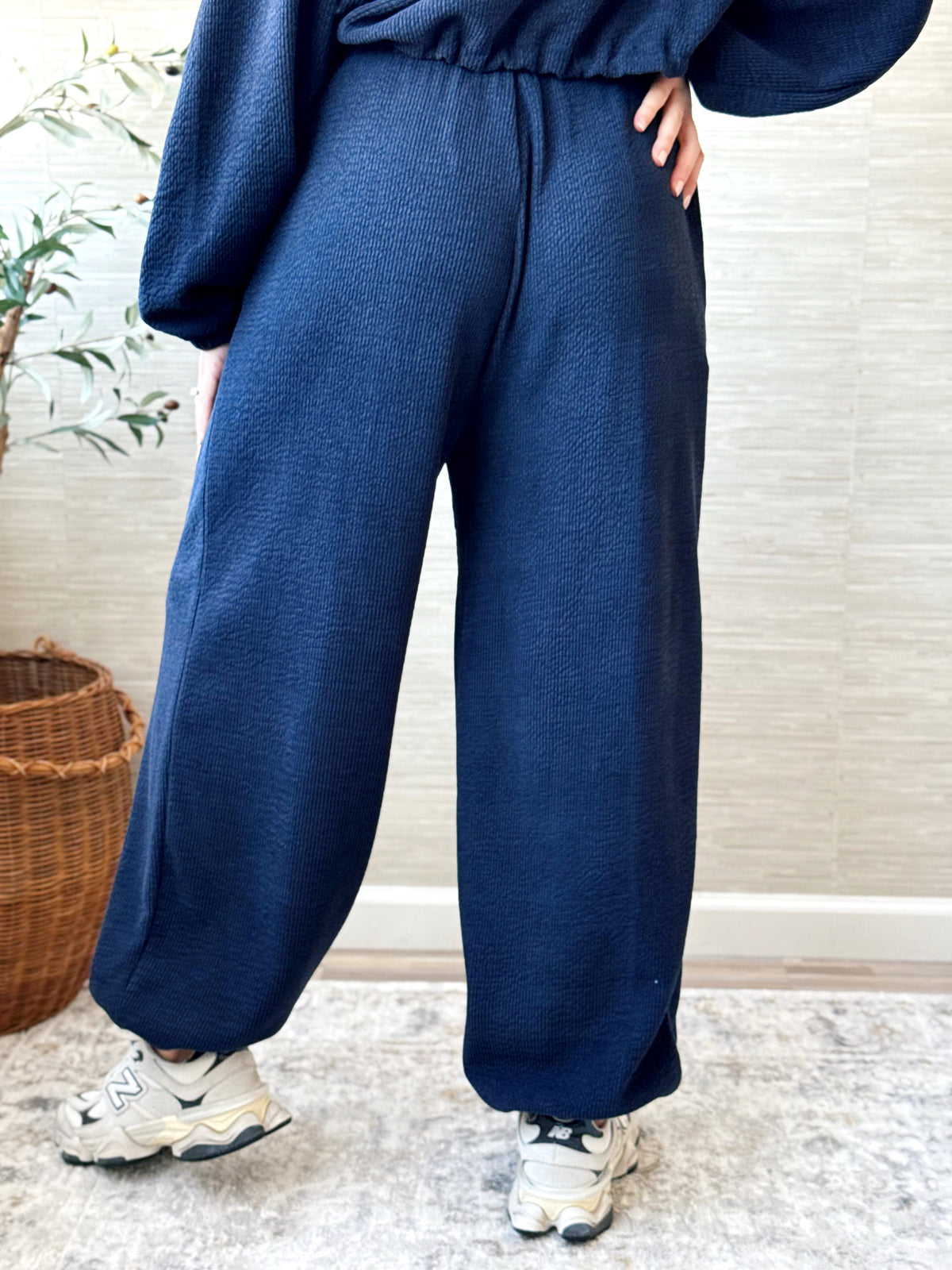 Sweet Pea Joggers - NAVY - willows clothing Sweatpants