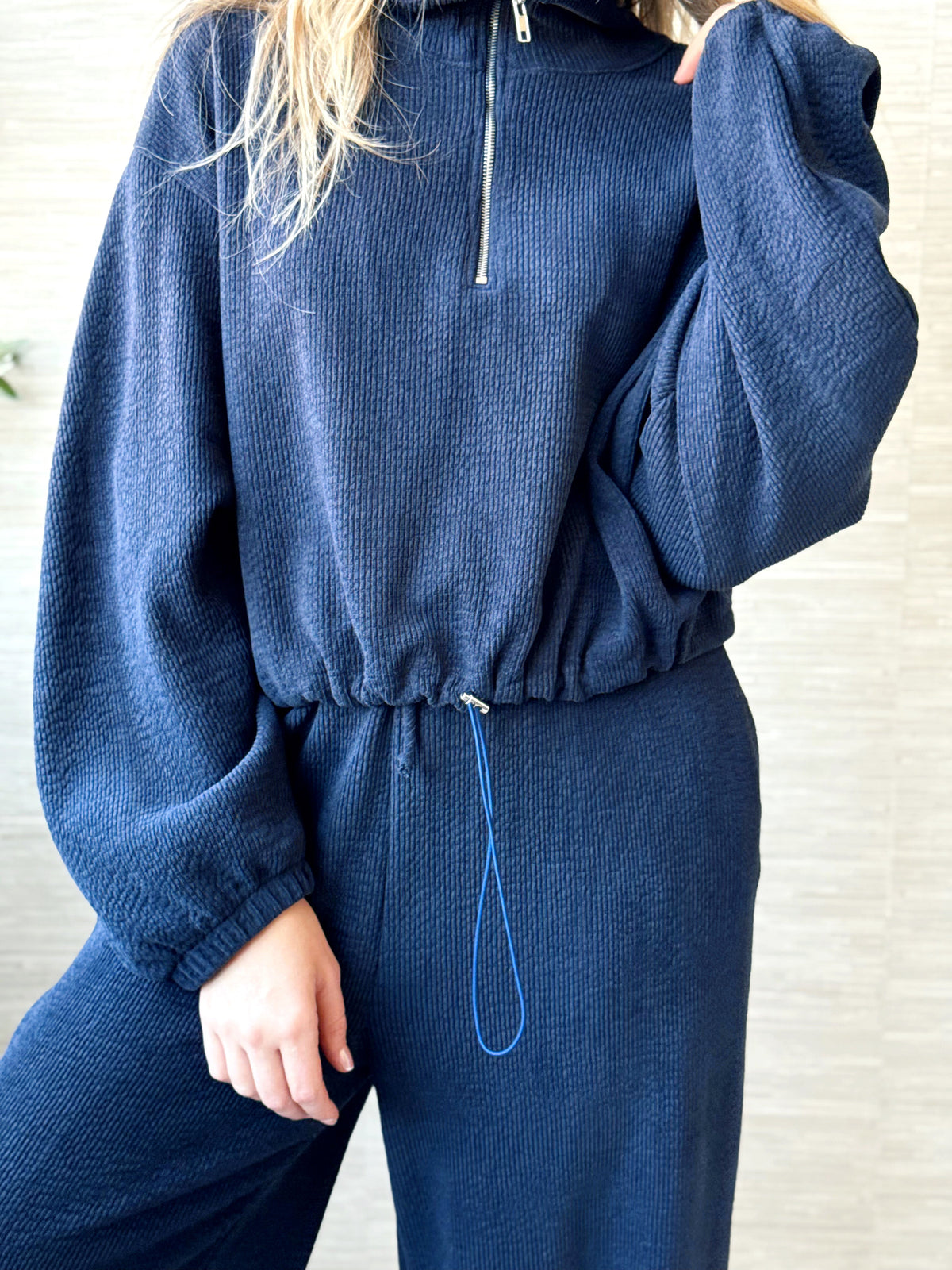 Sweet Pea Sweatshirt - NAVY - willows clothing SWEATSHIRT