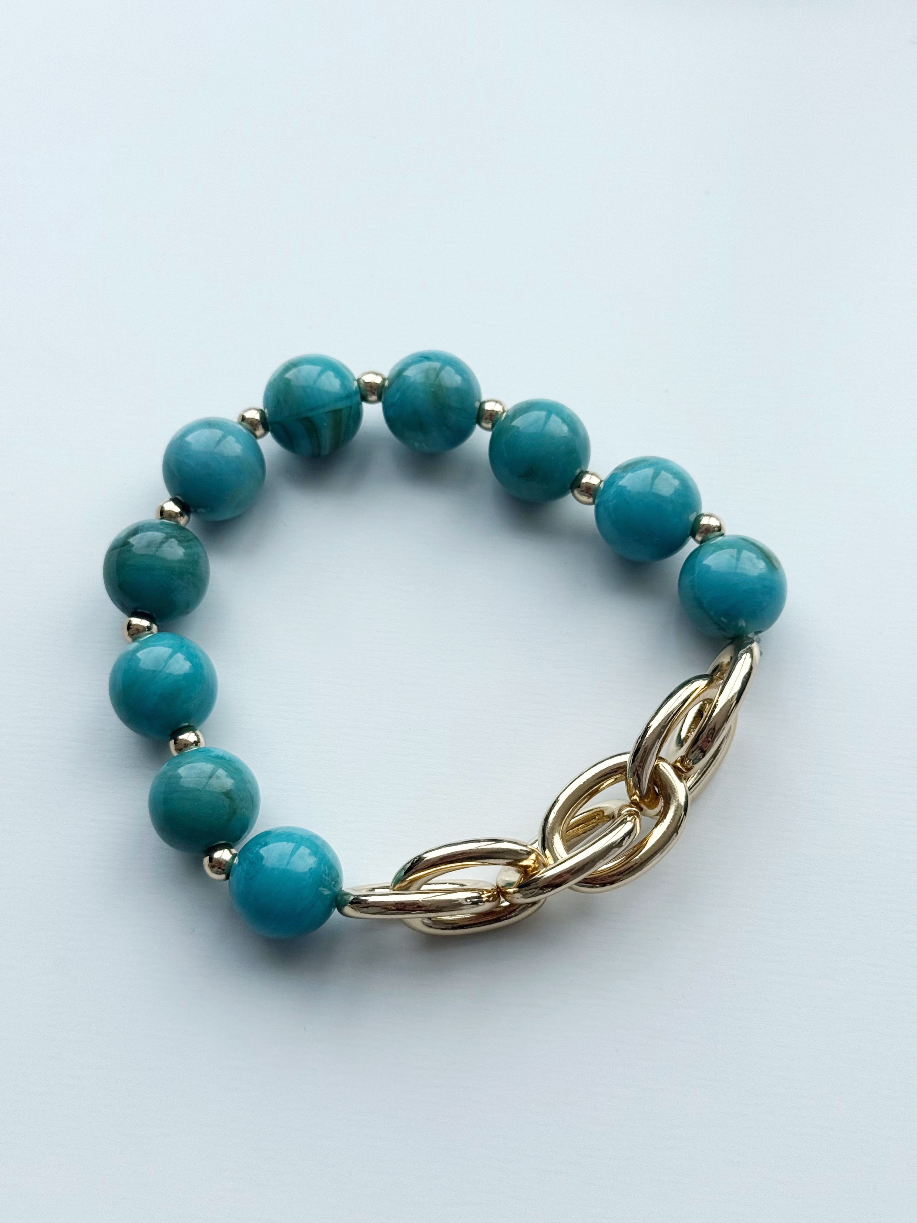 Tayla Beaded Bracelet - TURQUOISE - willows clothing Bracelets