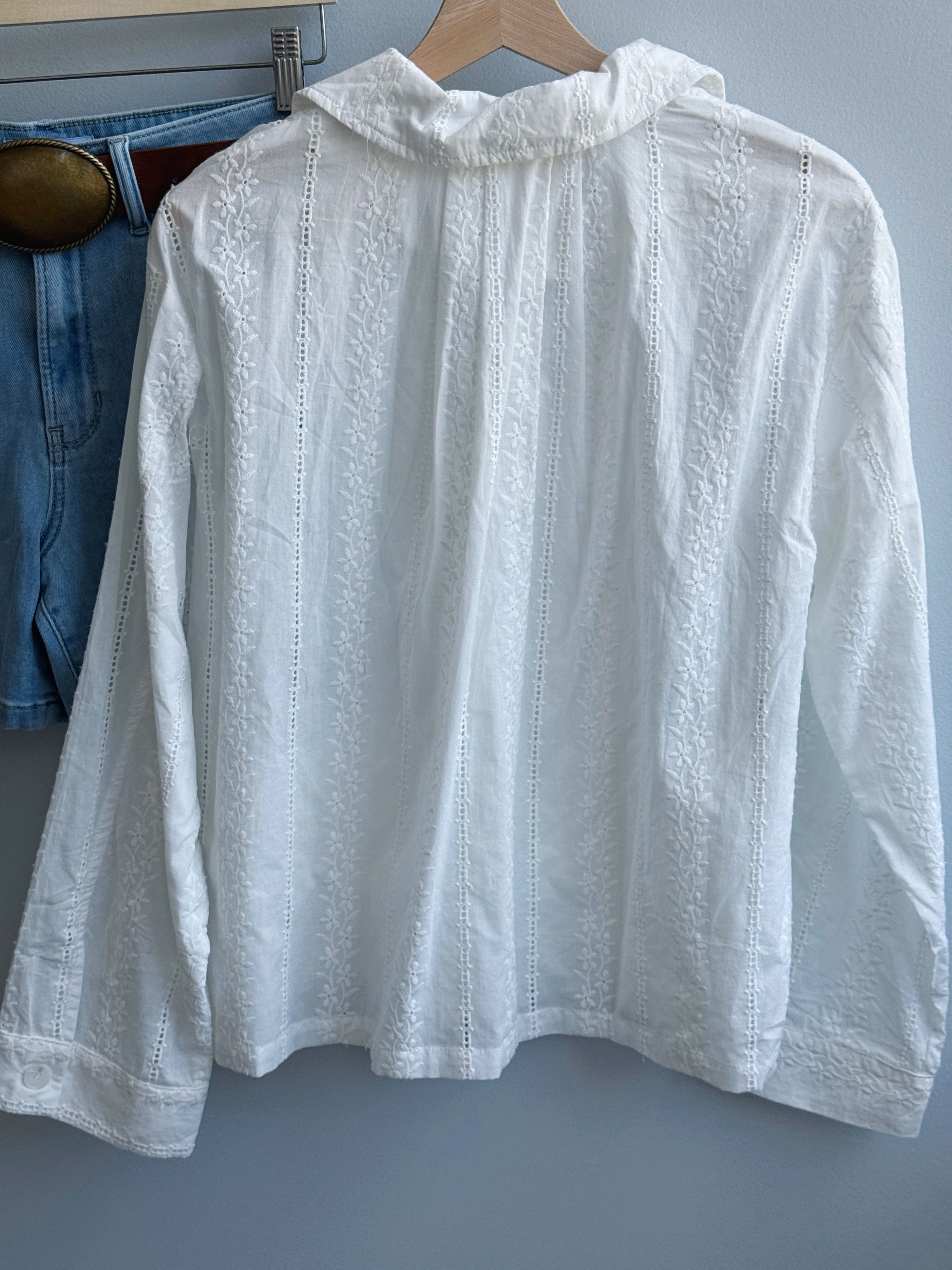 Taylor Shirt - CREAM - willows clothing L/S SHIRT