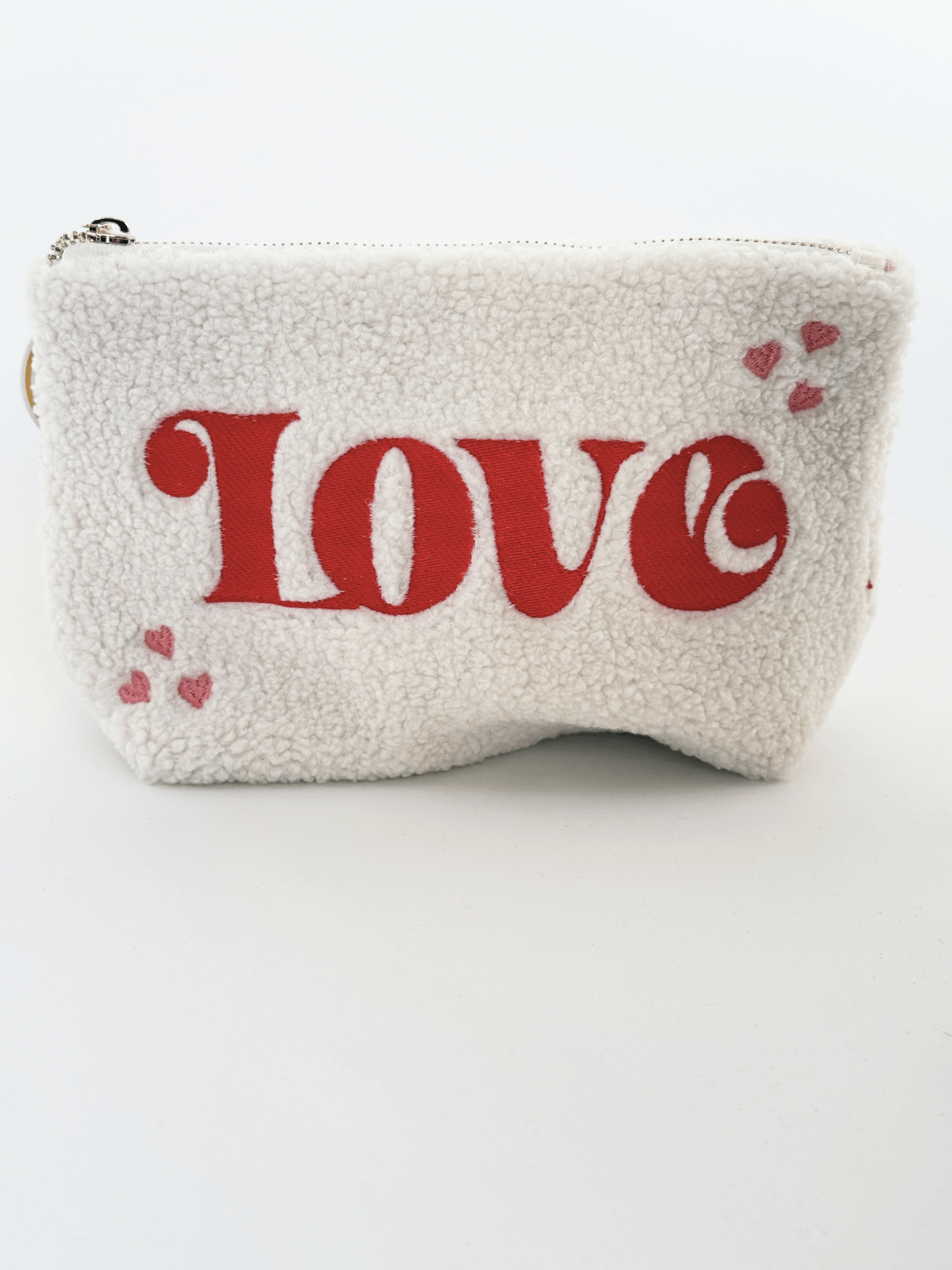Teddy Pouch - LOVE - willows clothing Holiday