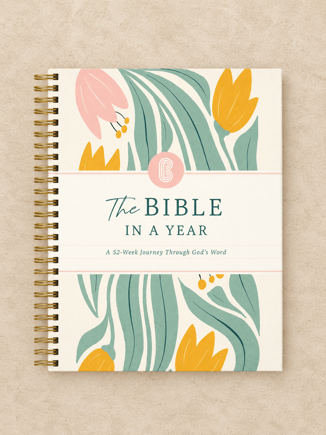 The Bible In A Year: A 52-Week Study - willows clothing NOTEBOOKS