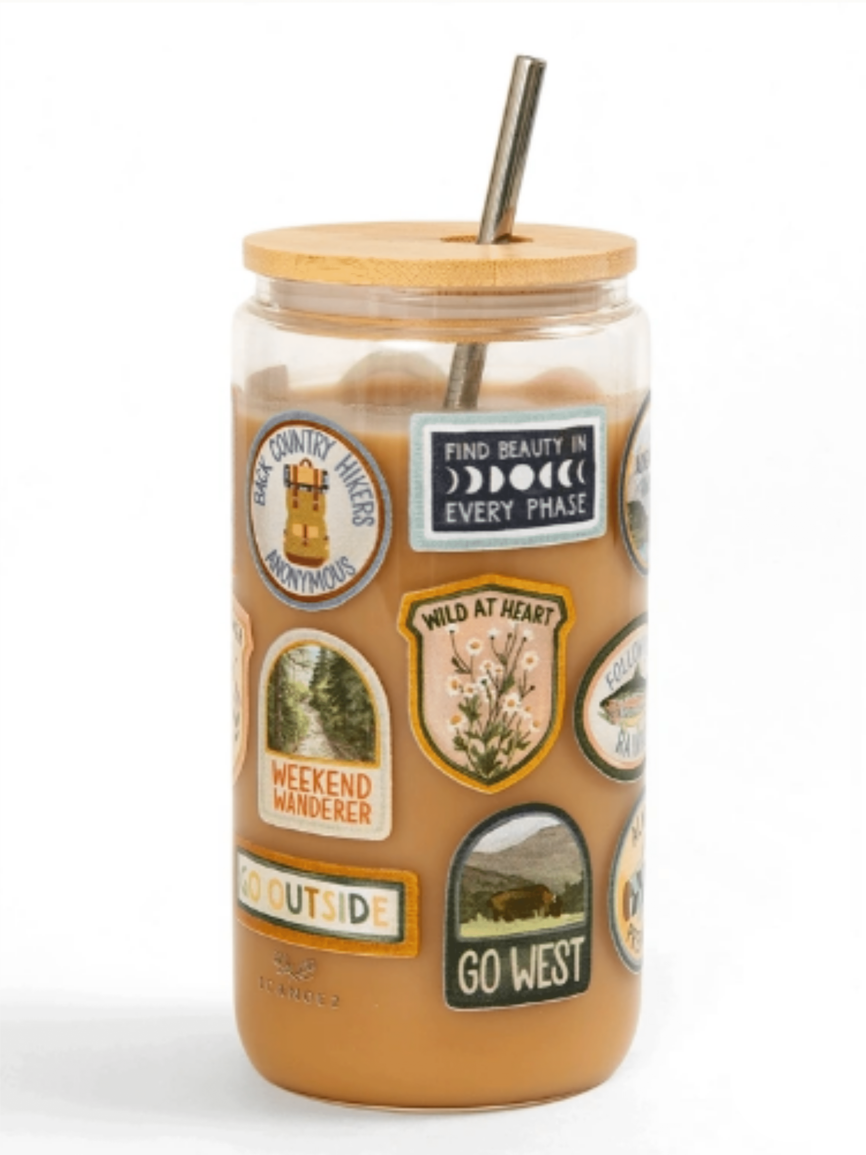 The Great Outdoors Glass Can - willows clothing Gifts