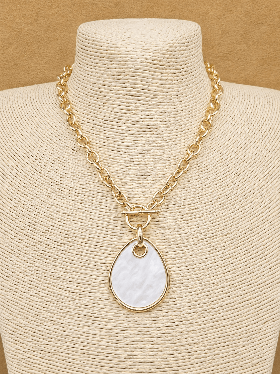 Tommy Necklace - WHITE - willows clothing NECKLACE