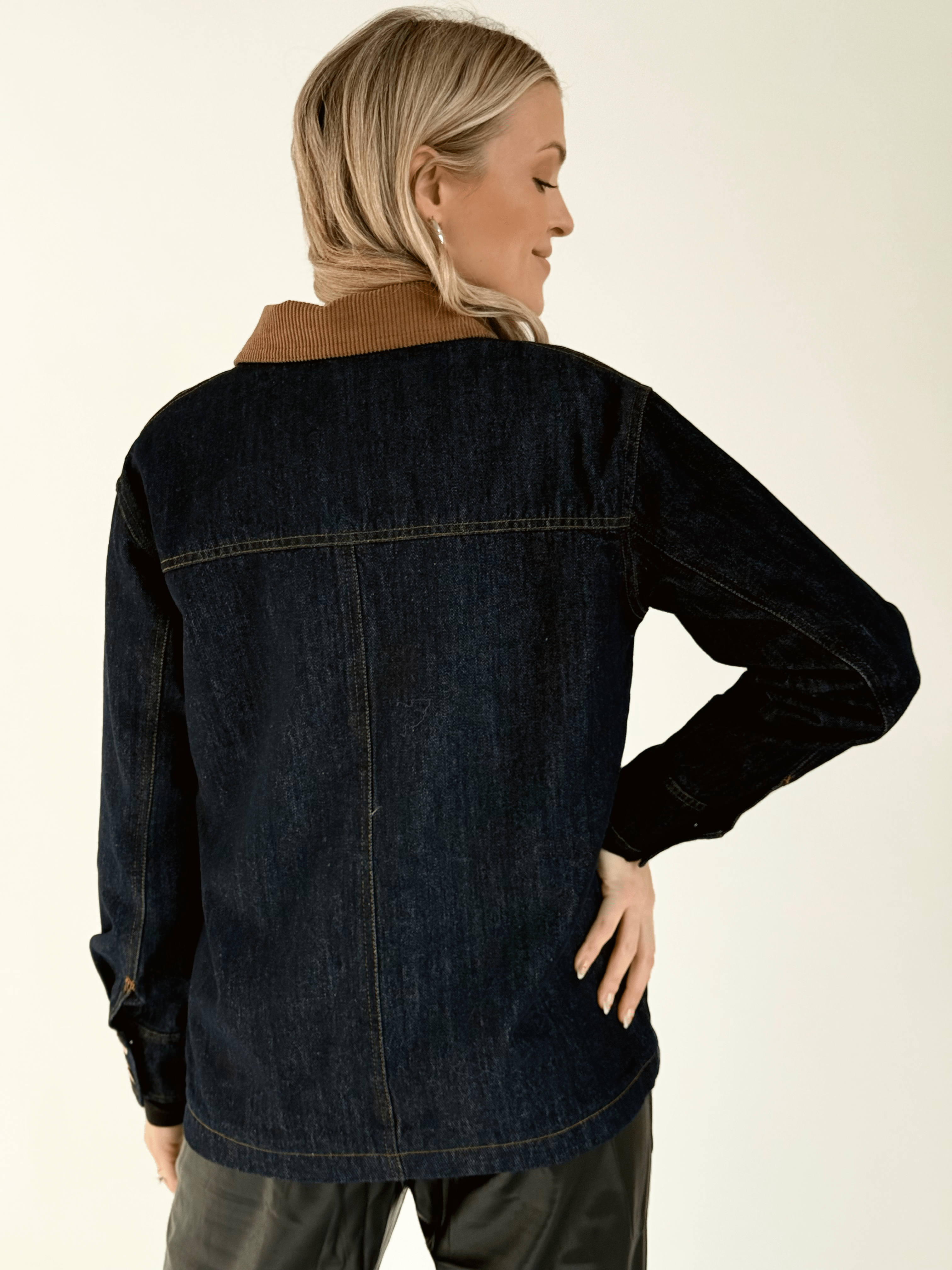 Travis Denim Jacket - DENIM - willows clothing DENIM JACKET