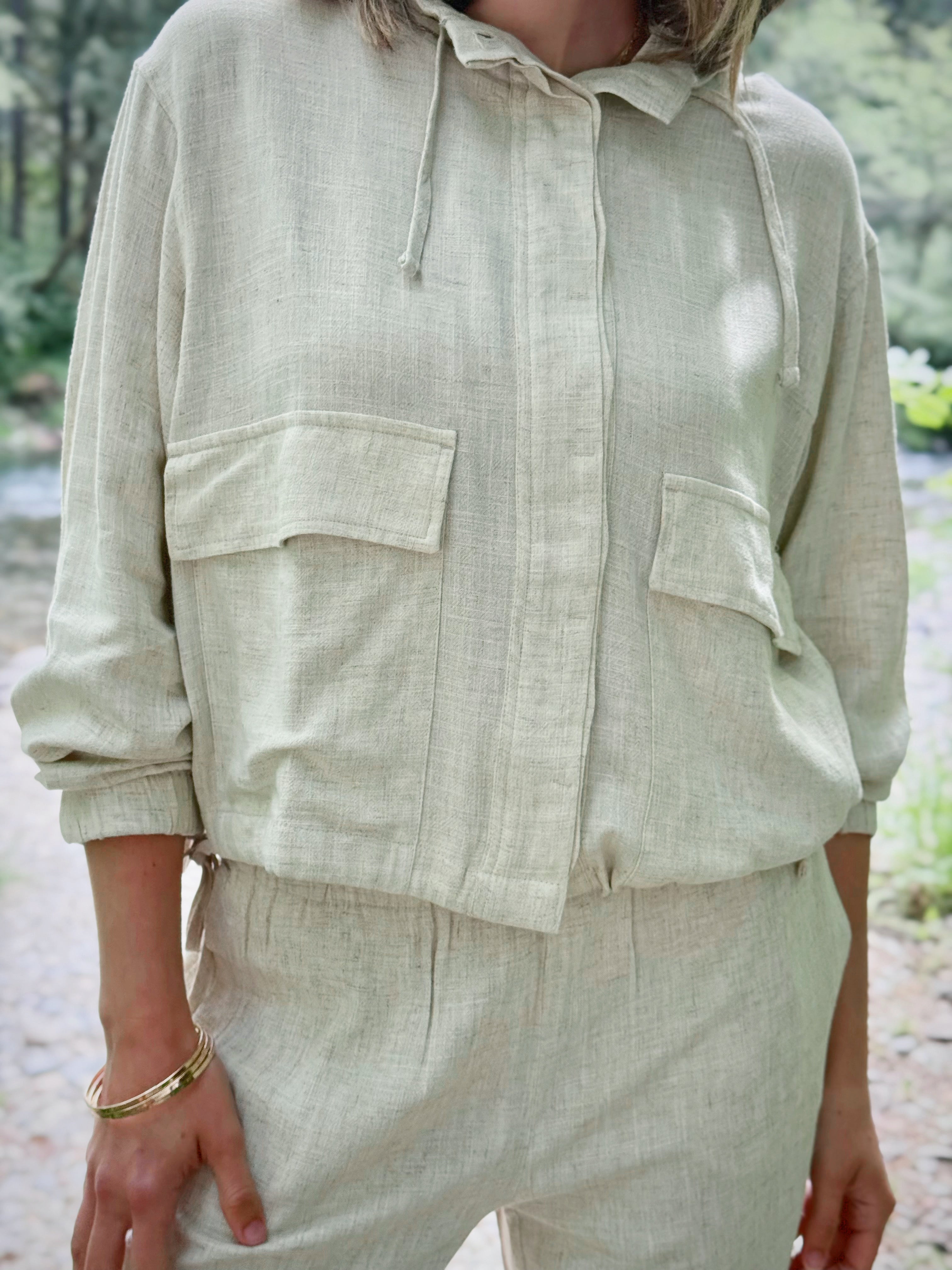 [TRIBAL] Calliope Jacket - CANVAS - willows clothing JACKET