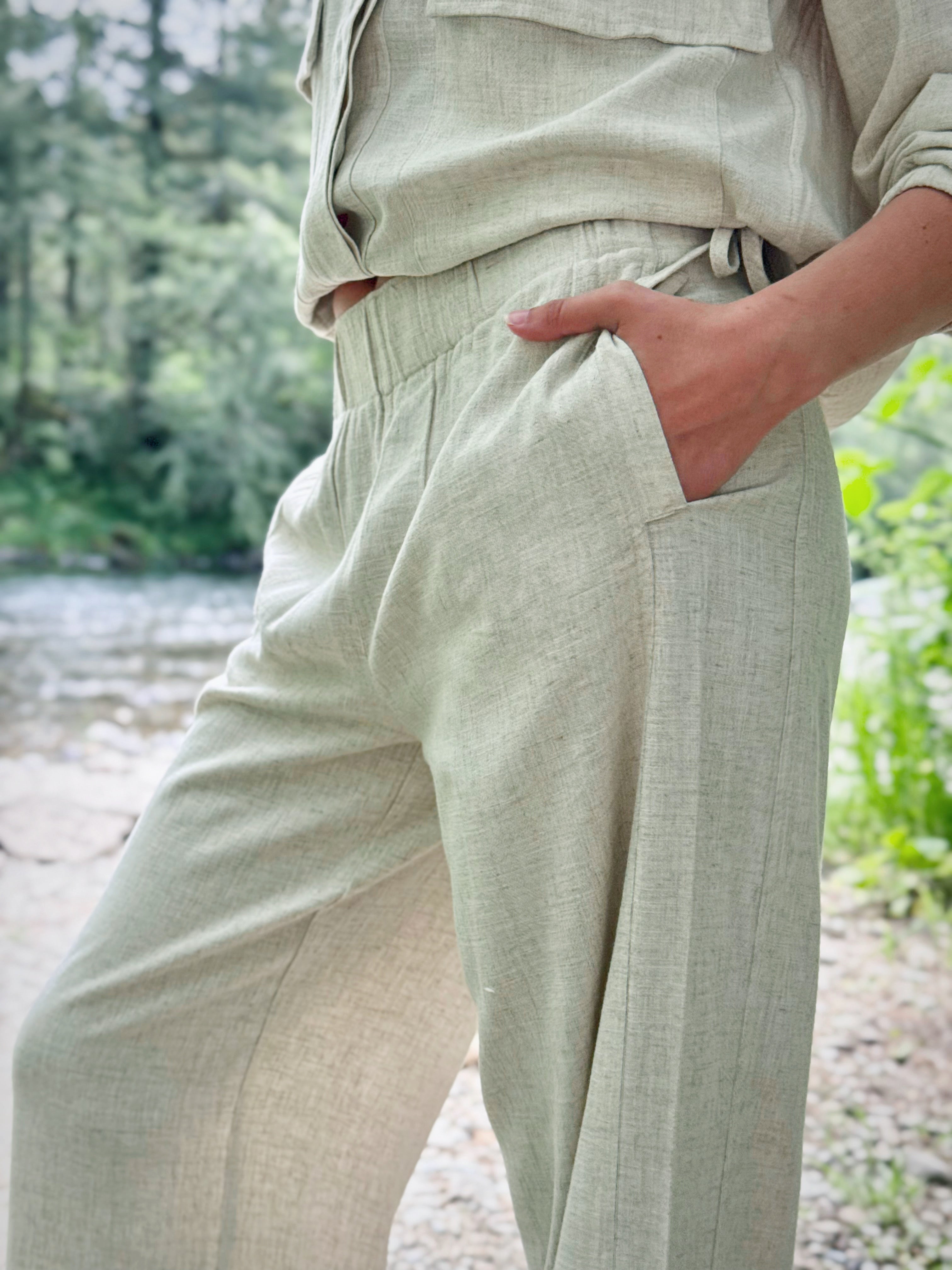 [TRIBAL] Calliope Pants - CANVAS - willows clothing PANTS