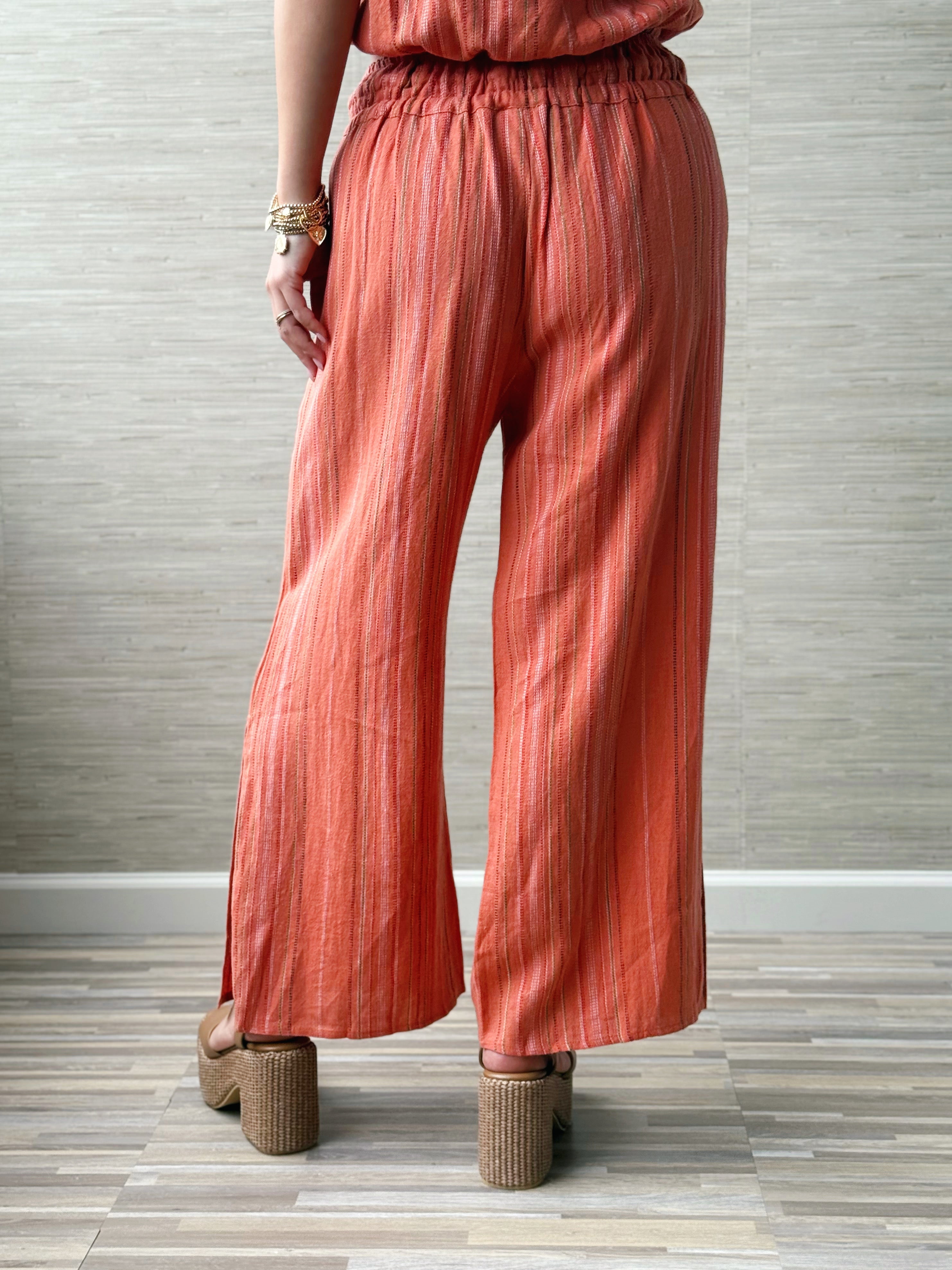 [TRIBAL] Catch The Sun Pants - GUAVABLUSH - willows clothing PANTS