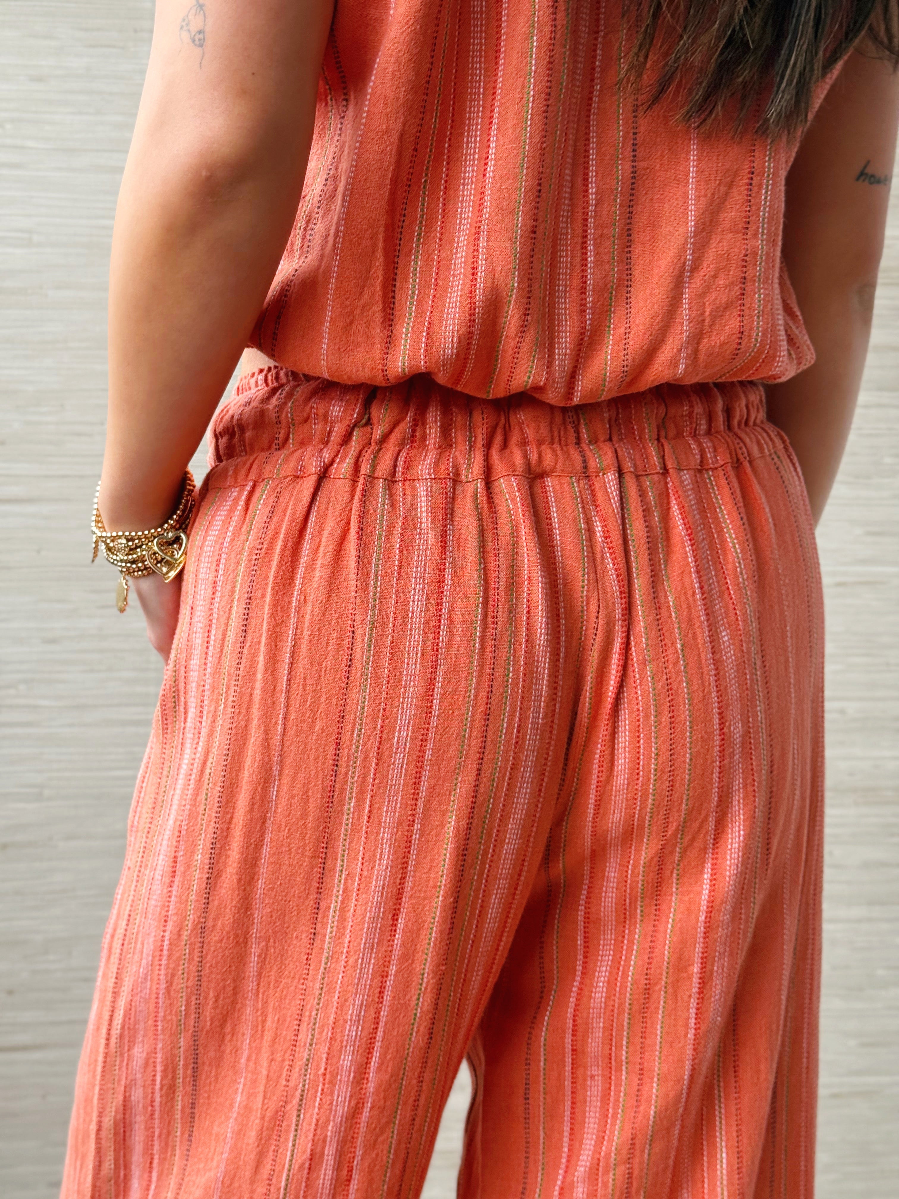 [TRIBAL] Catch The Sun Pants - GUAVABLUSH - willows clothing PANTS