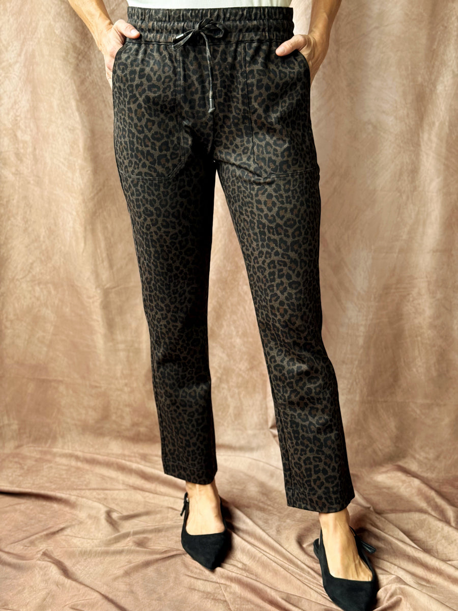 [TRIBAL] Jet Set Ankle Pant - HICKORY - willows clothing ANKLE
