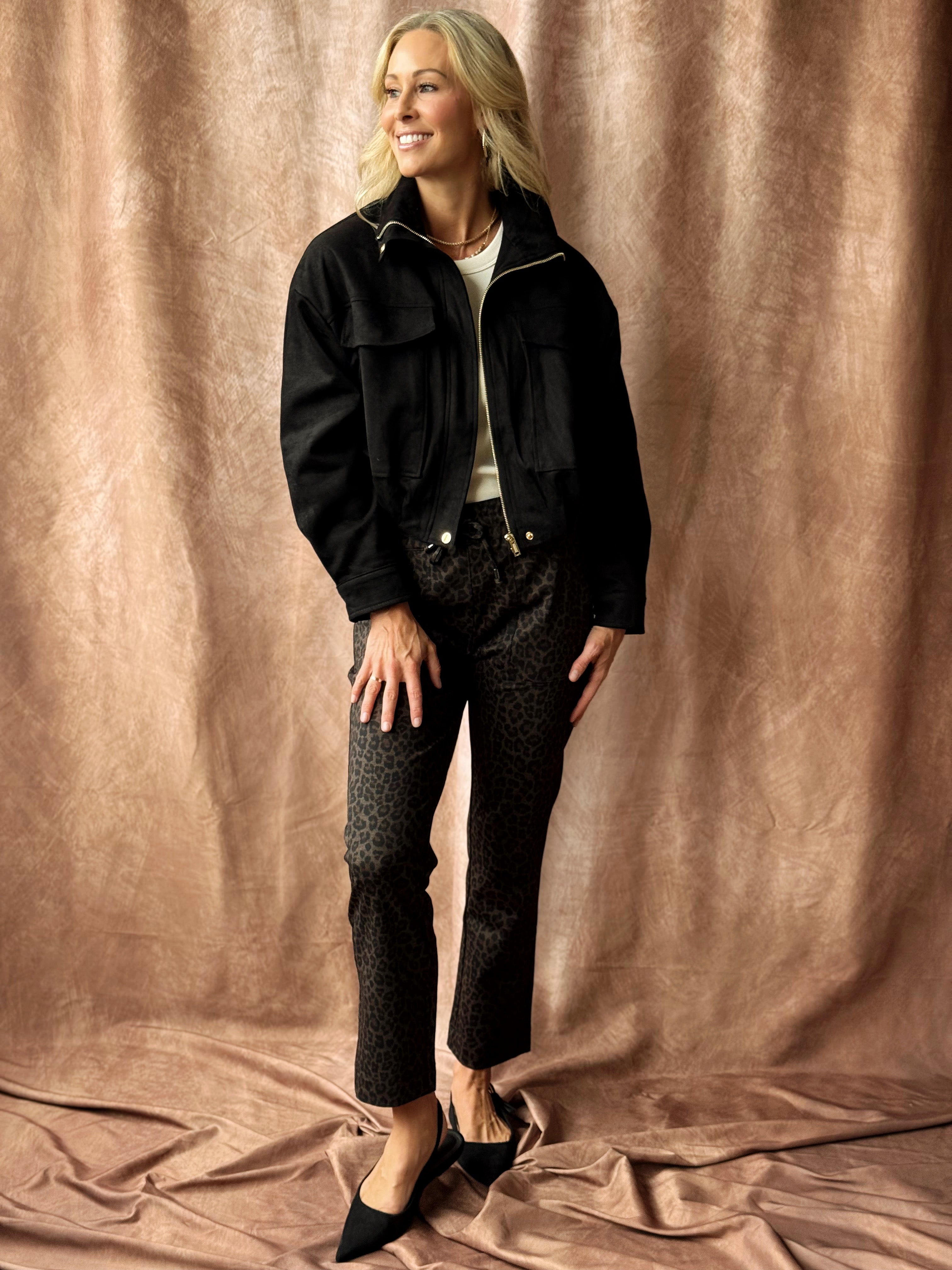 [TRIBAL] Jet Set Ankle Pant - HICKORY - willows clothing ANKLE