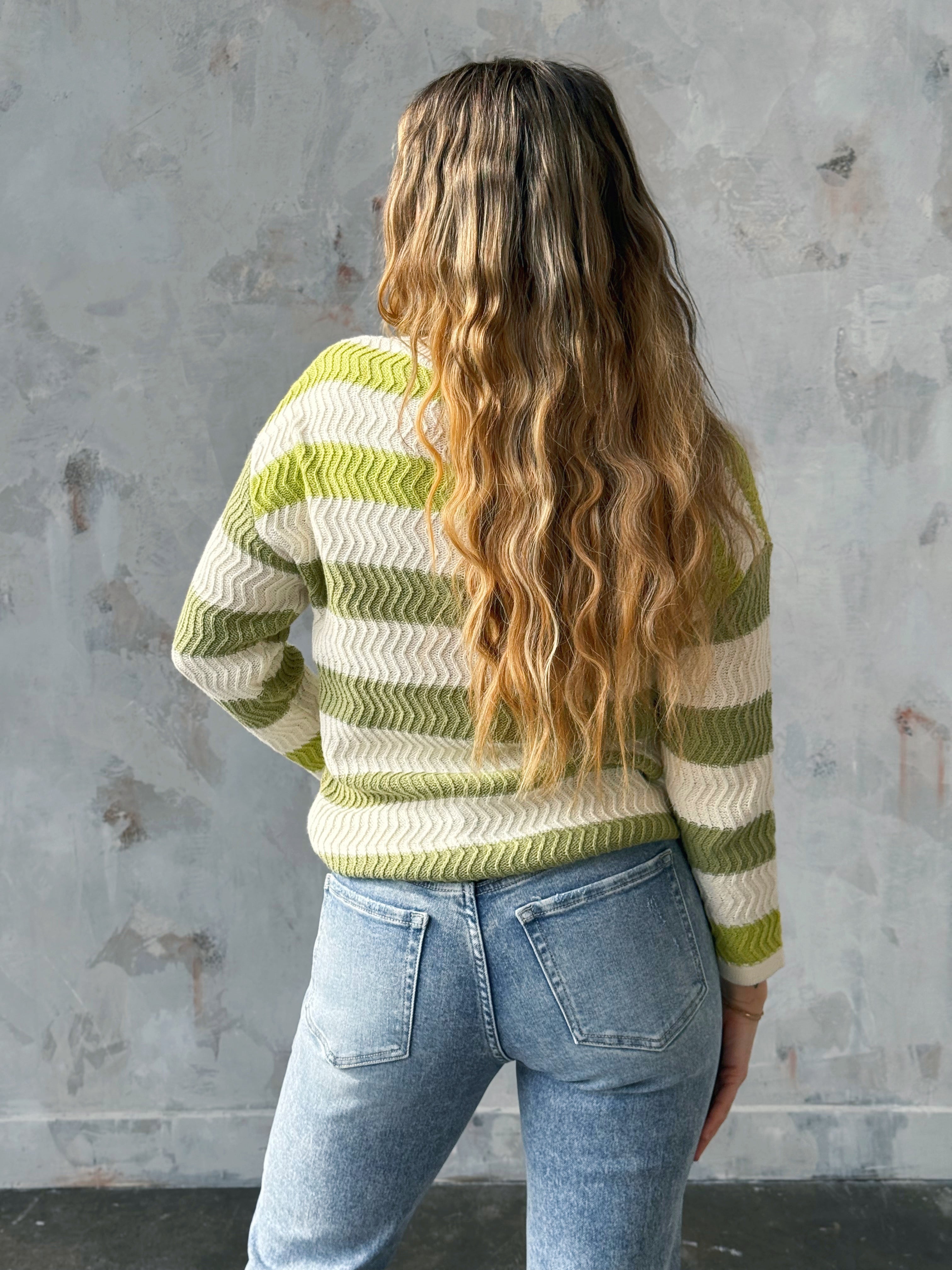 [TRIBAL] Krista Sweater - KIWIZEST - willows clothing SWEATER