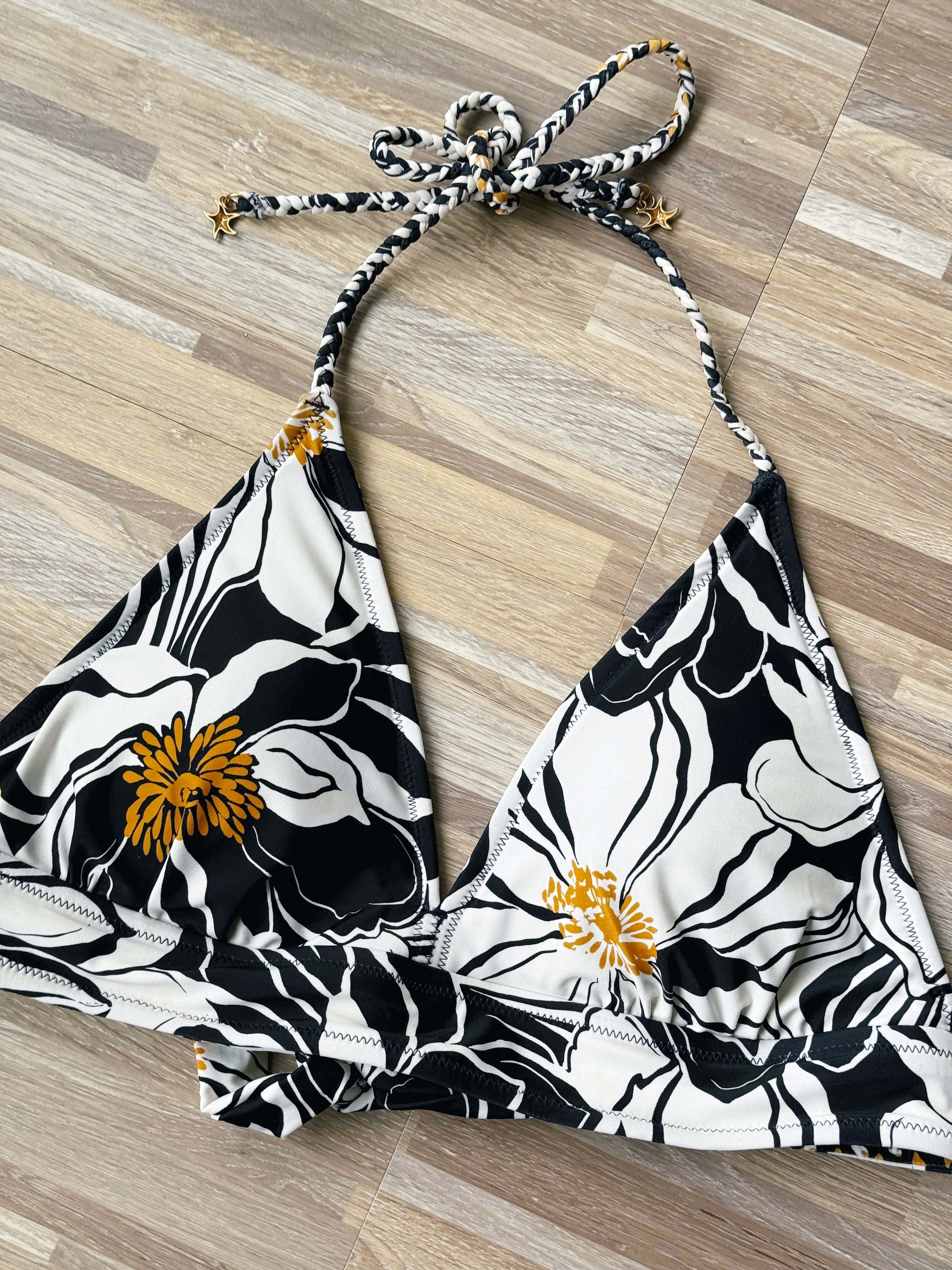 [TRIBAL] Lenora Reversible Bikini Top - ABYSS - willows clothing SWIMSUIT
