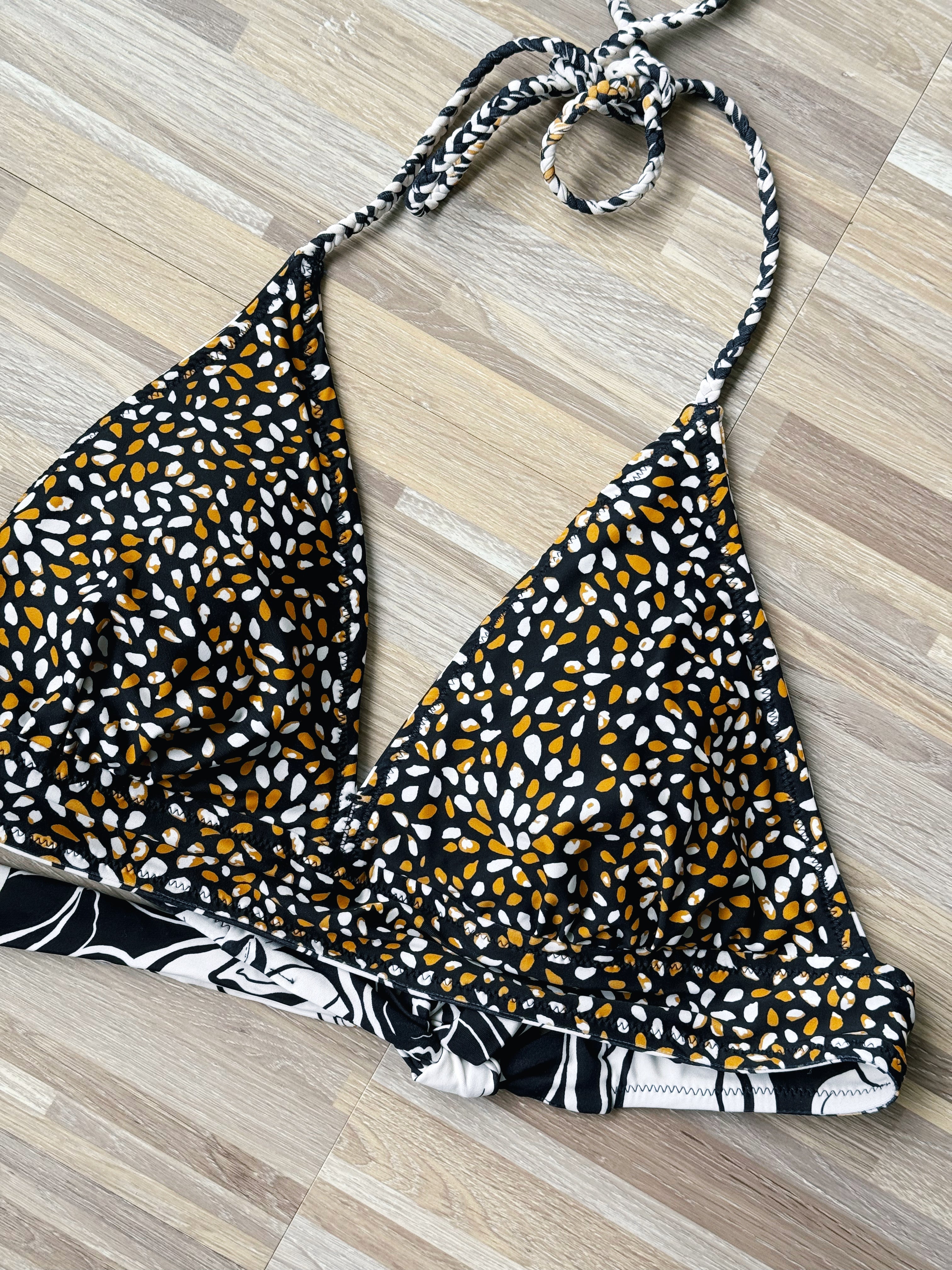 [TRIBAL] Lenora Reversible Bikini Top - ABYSS - willows clothing SWIMSUIT