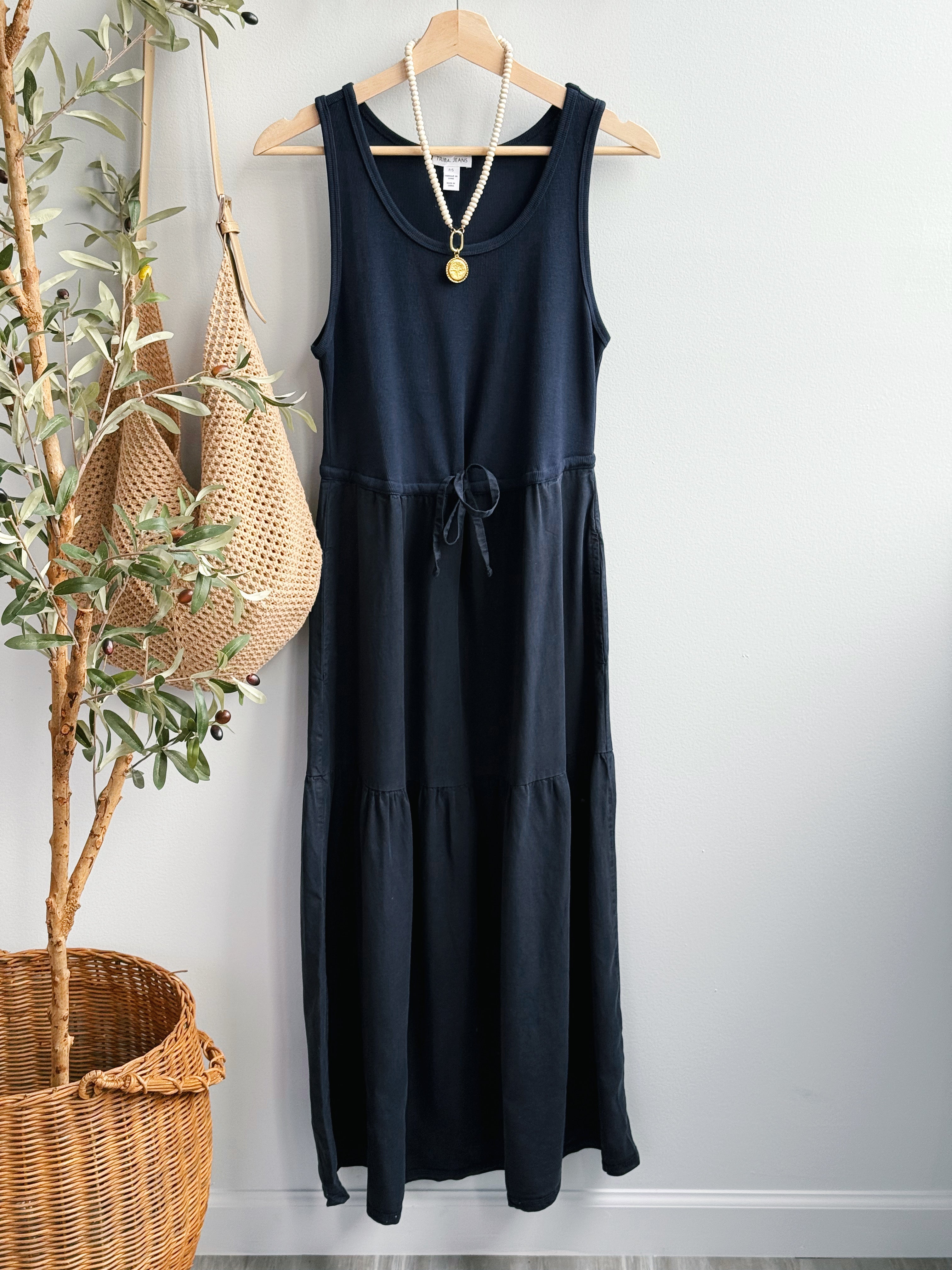 [TRIBAL] Maya Maxi Dress - NAUTICAL - willows clothing Long Dress