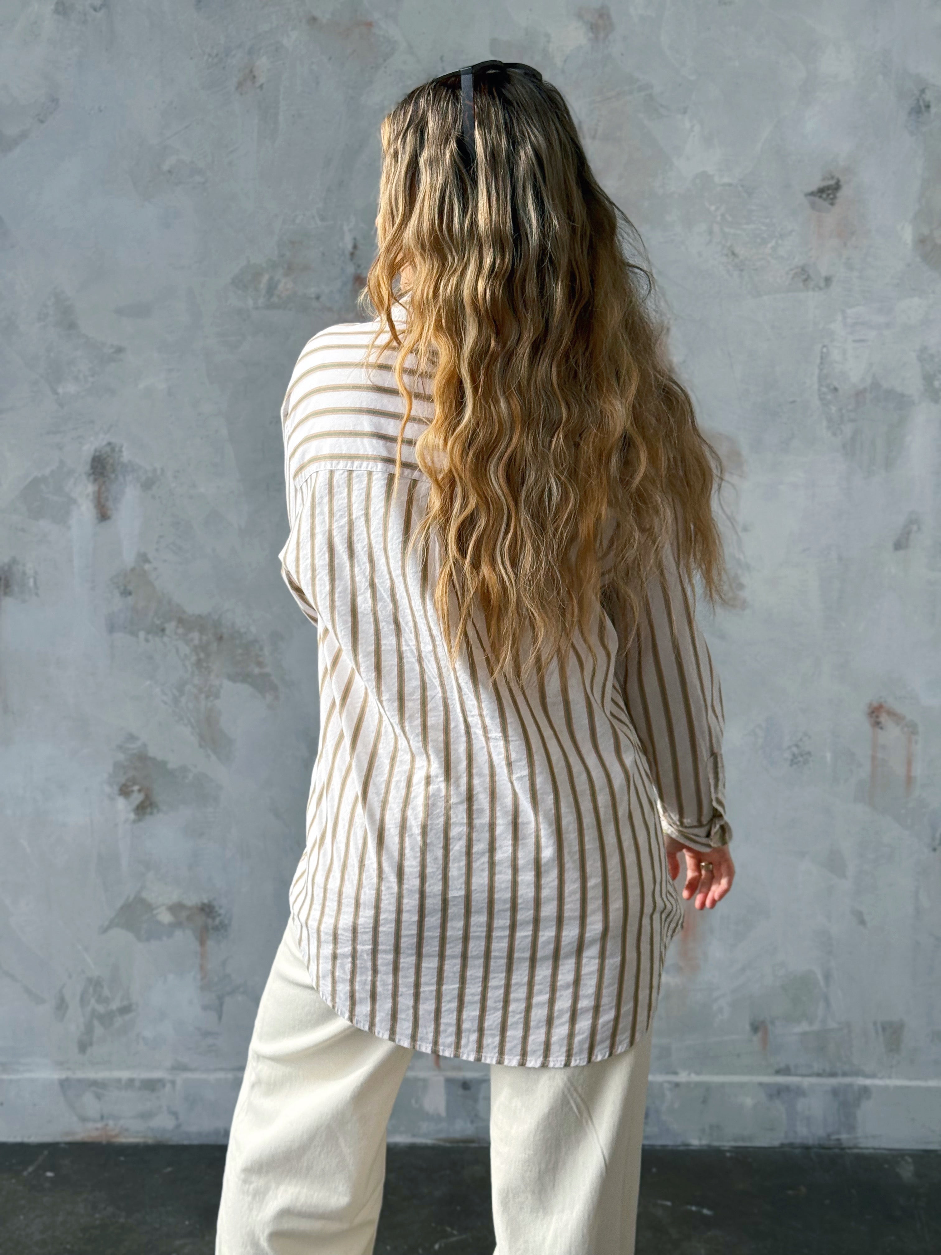 [TRIBAL] Monterey Top - RAINFOREST - willows clothing L/S SHIRT