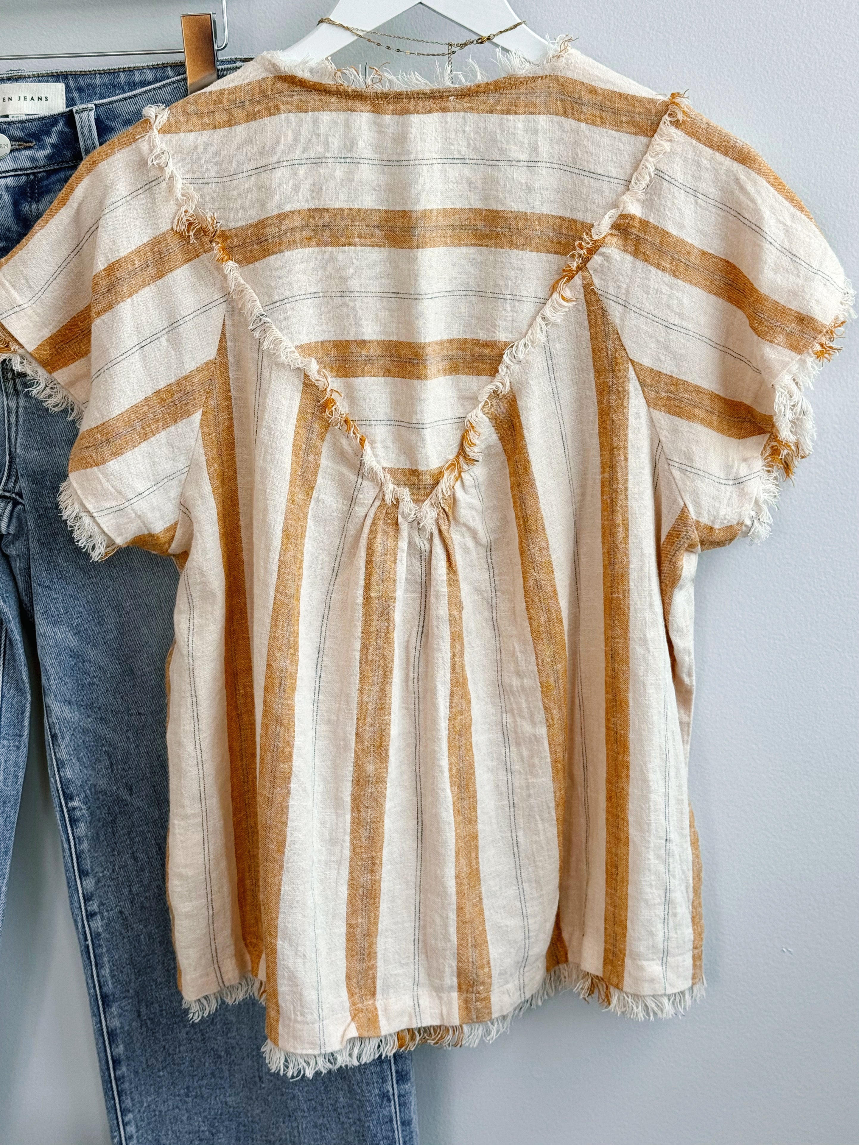 [TRIBAL] Rosario Blouse - SAHARABEIGE - willows clothing BLOUSE