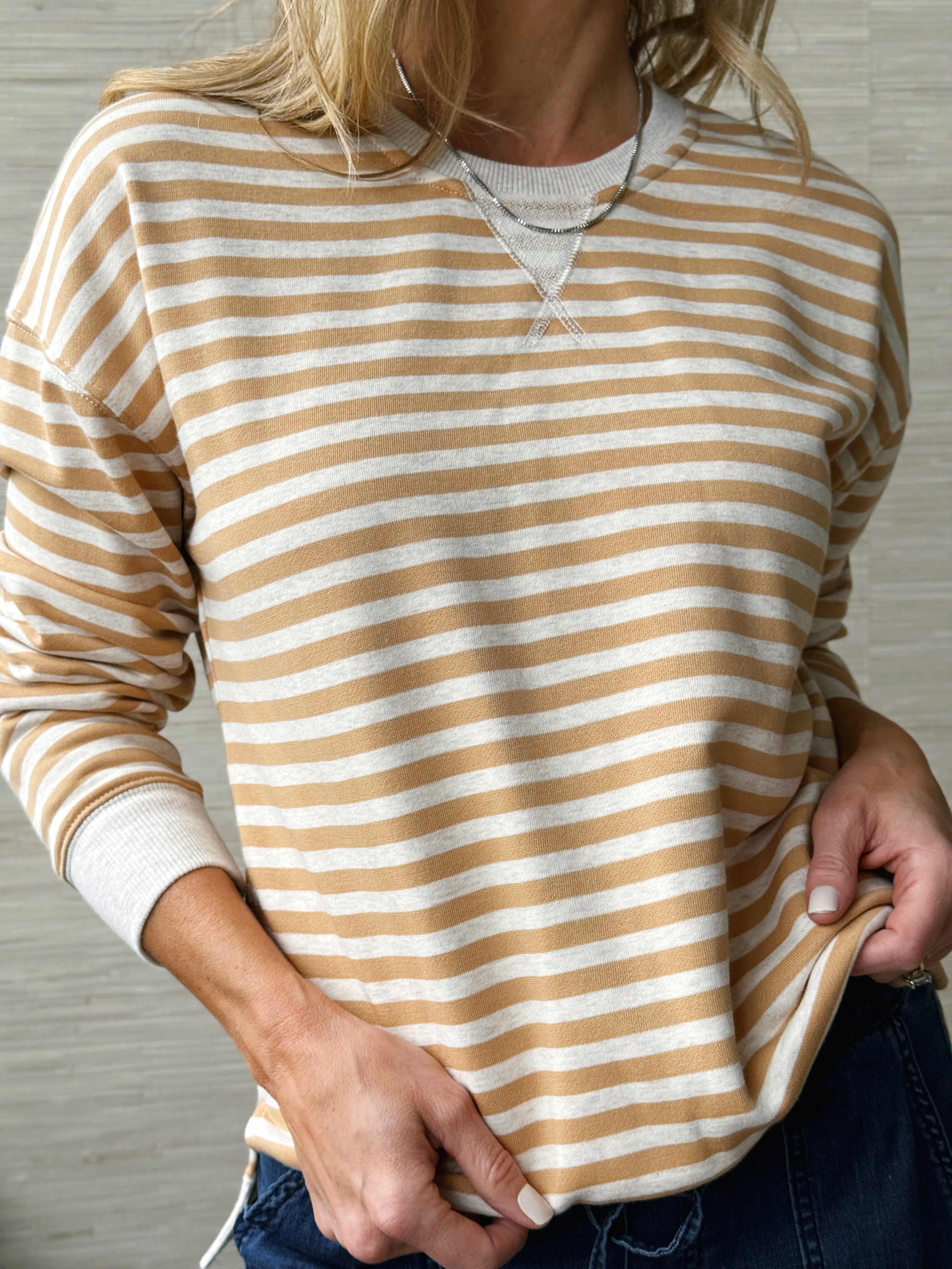 [TRIBAL] Spencer Swetashirt - SESAME - willows clothing L/S SHIRT