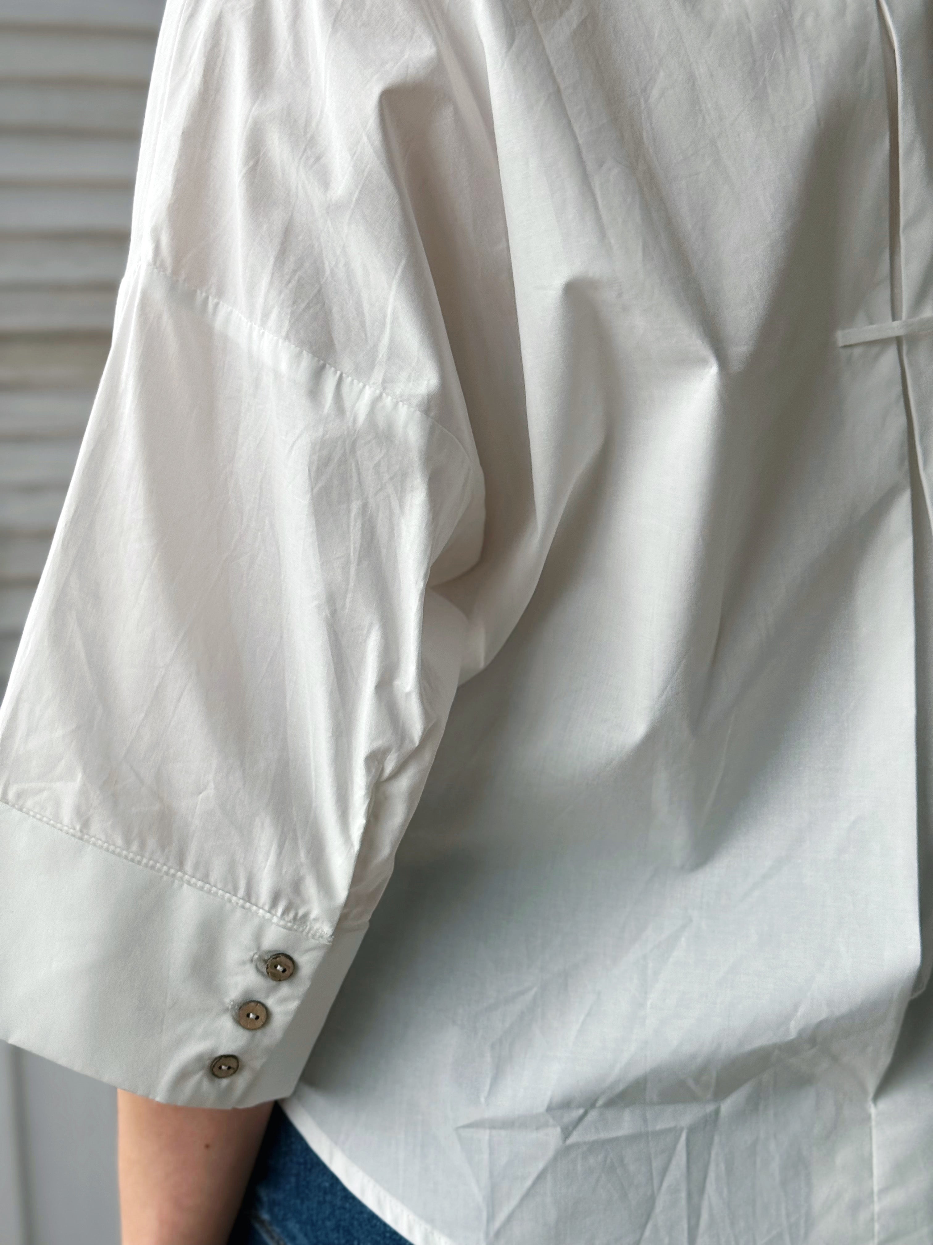 Tribeca Shirt - OFF WHITE - willows clothing L/S SHIRT