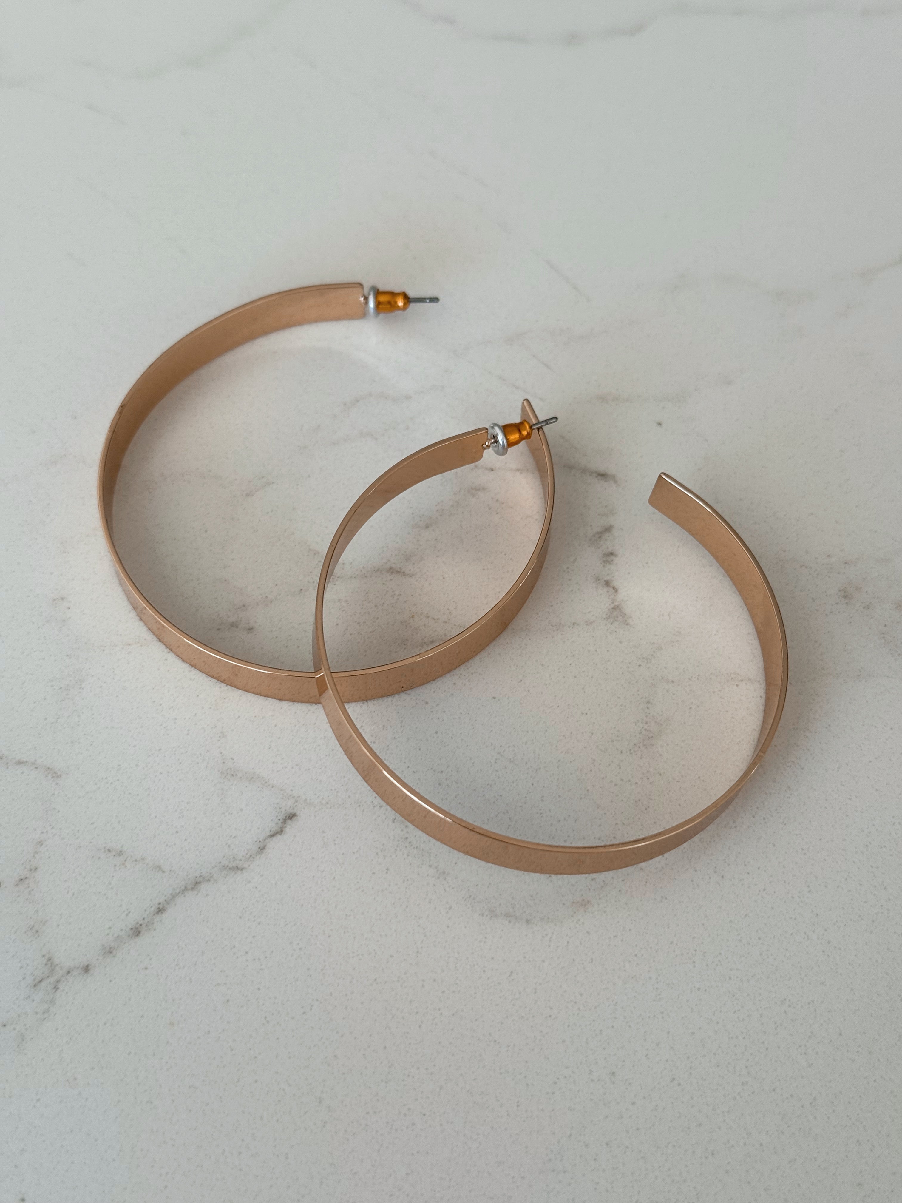 Tyla Hoops - GOLD - willows clothing EARRINGS