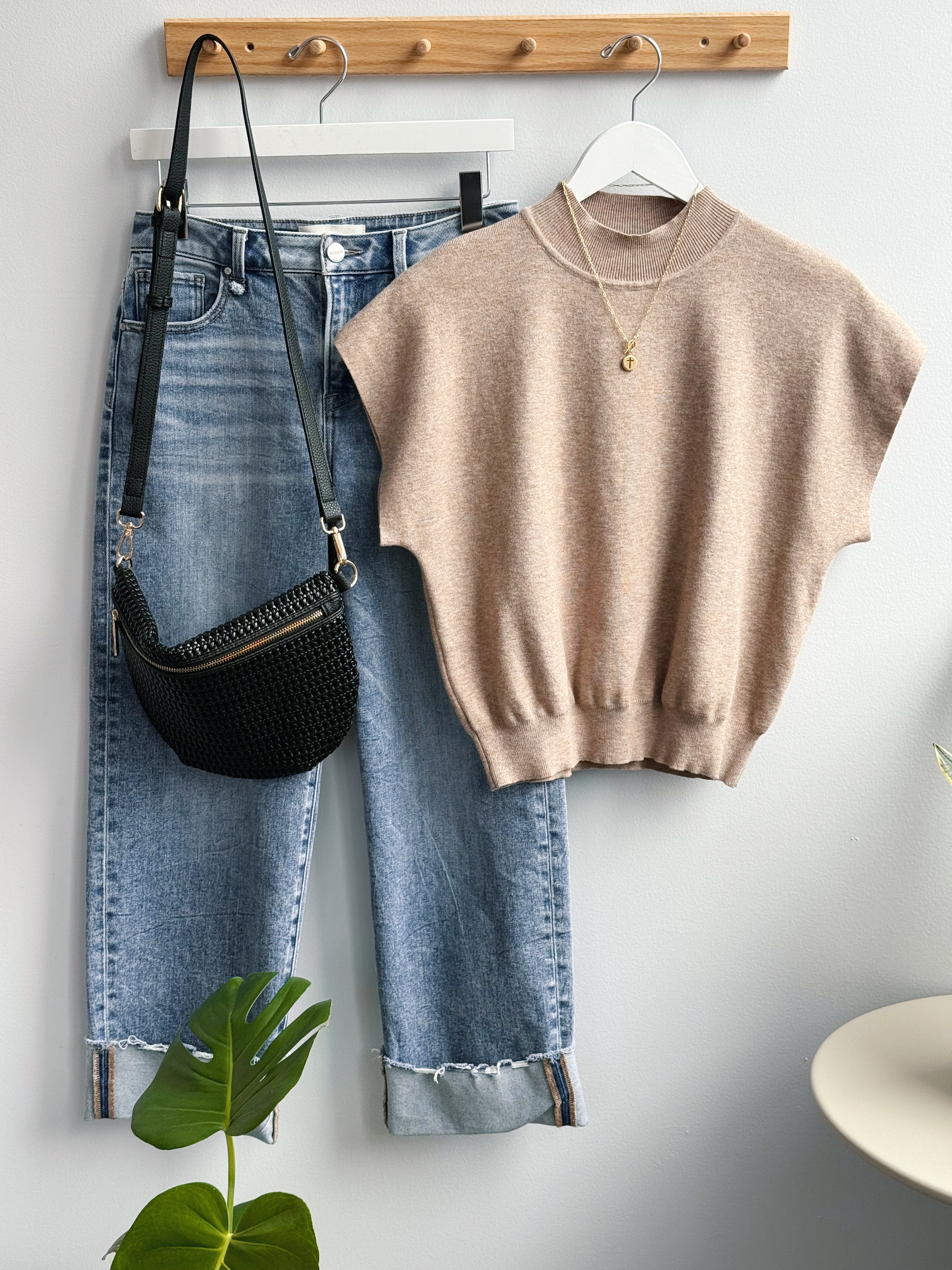 Unrequited Sweater - OATMEAL - willows clothing Shirts & Tops