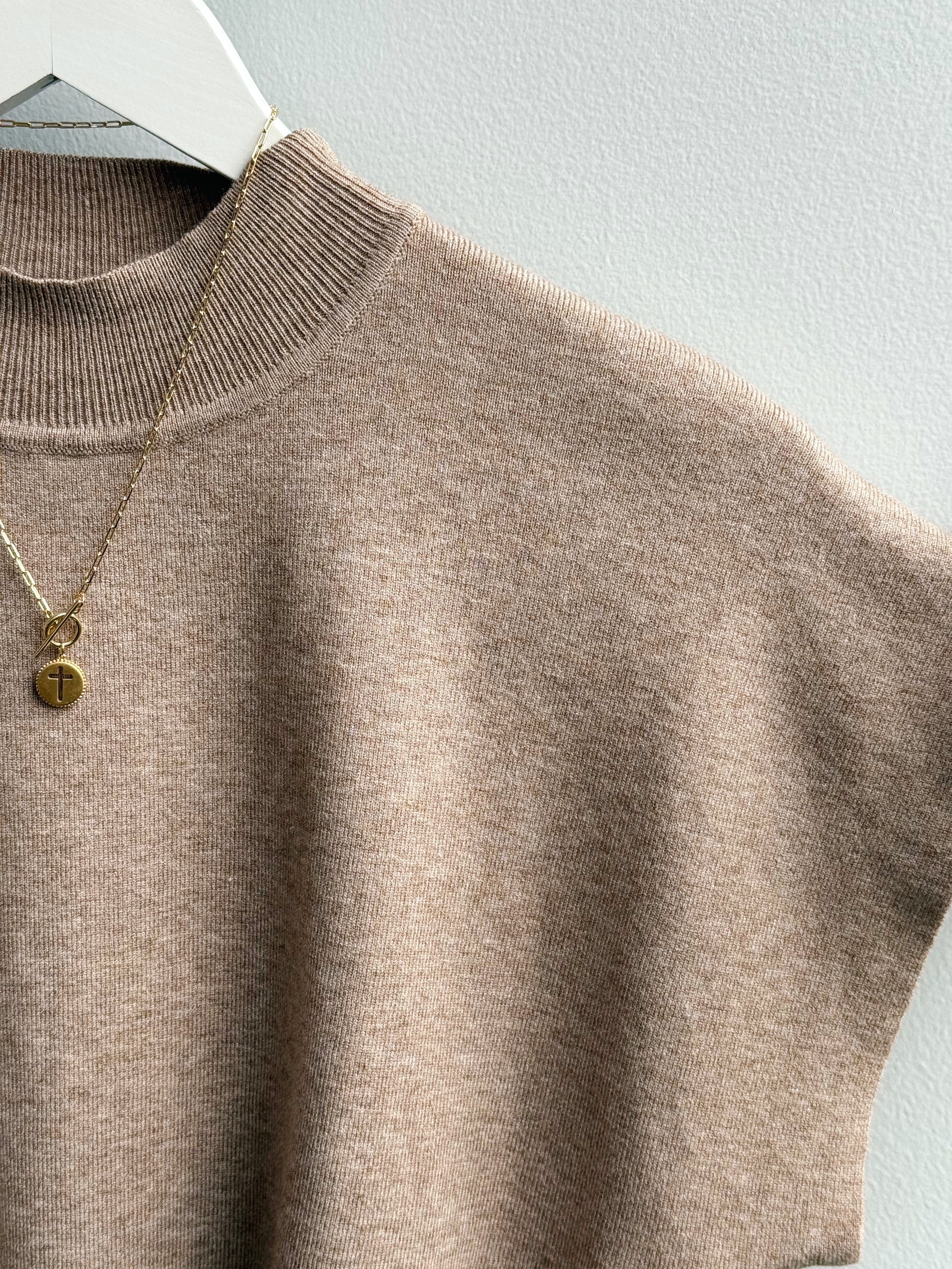 Unrequited Sweater - OATMEAL - willows clothing Shirts & Tops