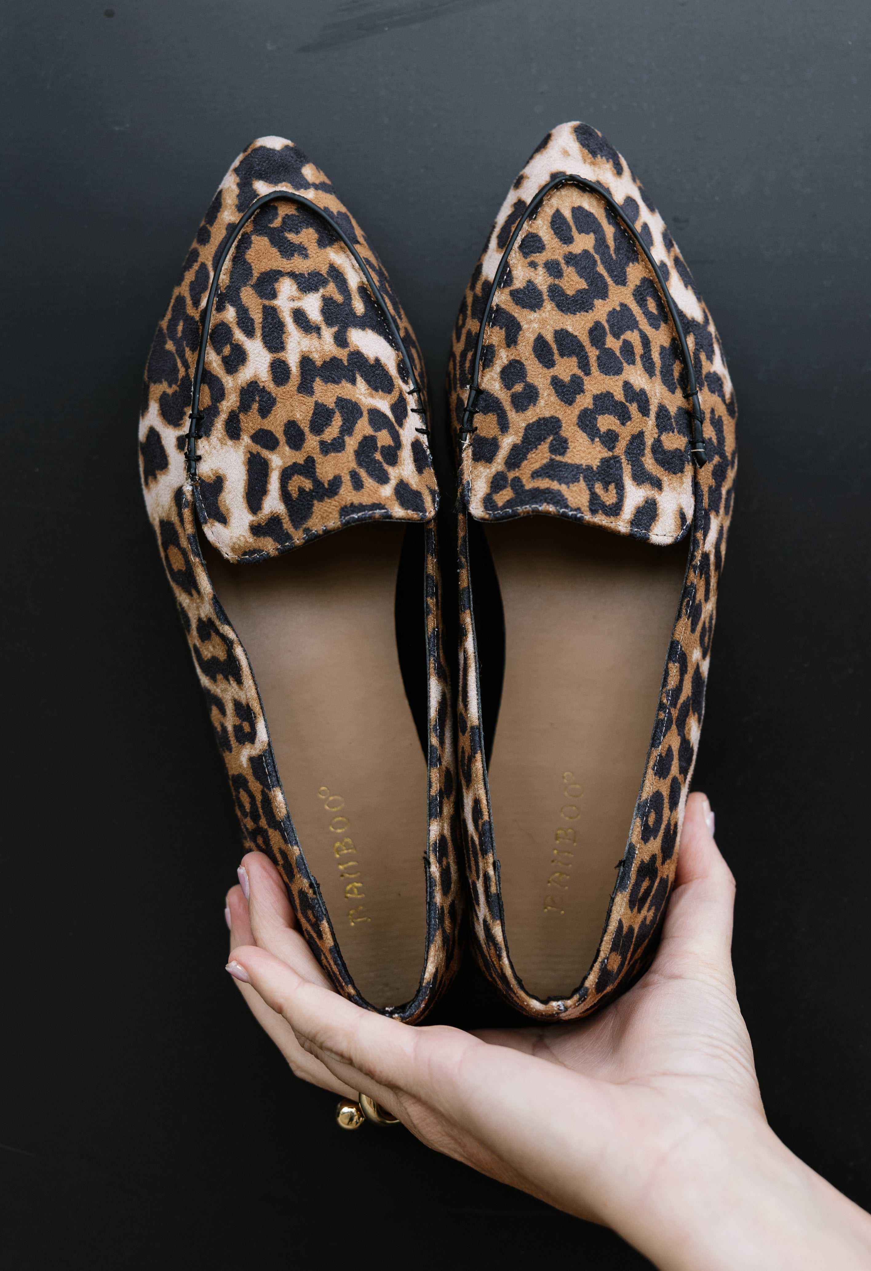 Uptown Flats - NATURAL/LEOPARD - willows clothing Flats