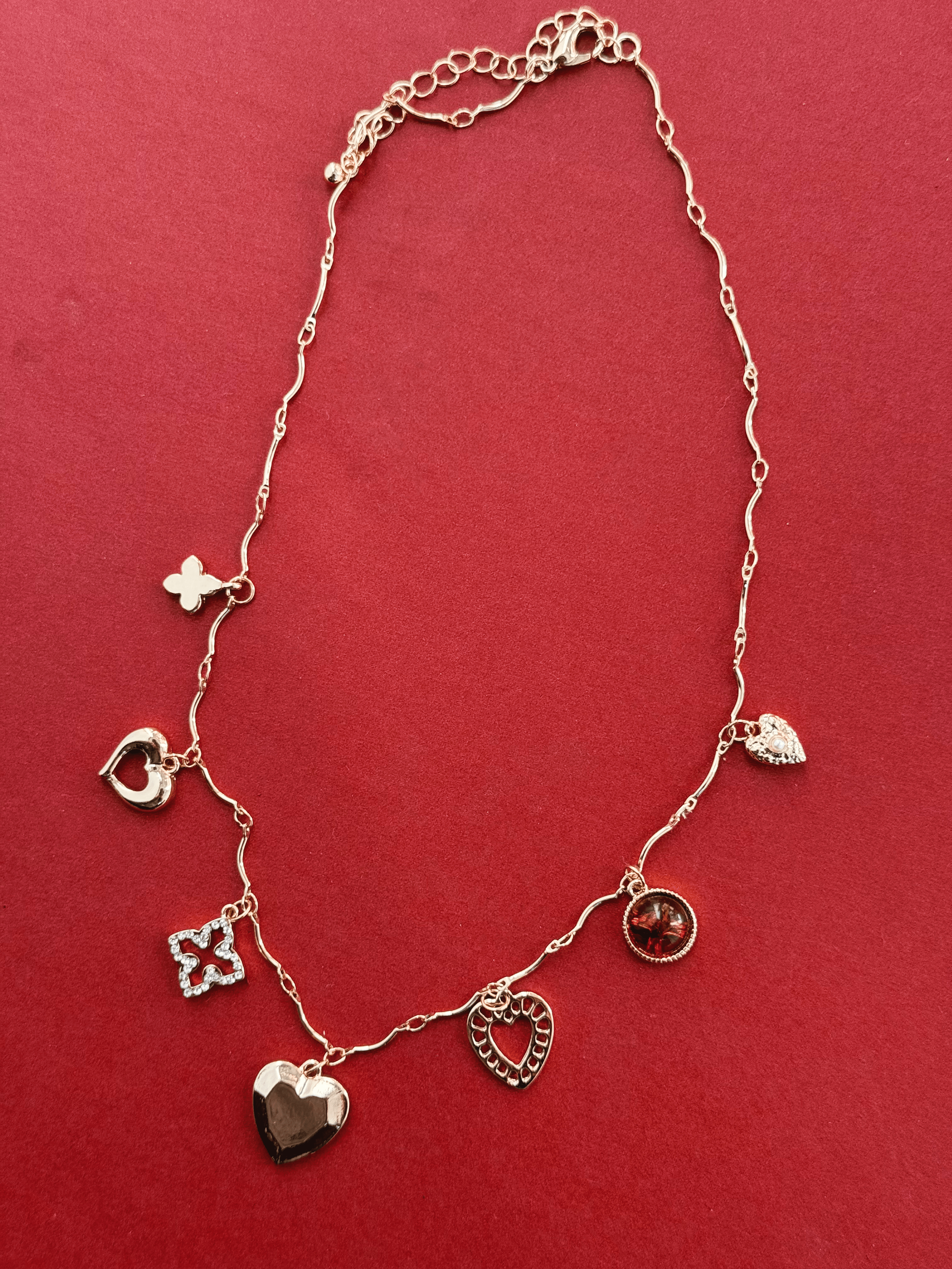 Valentina Charm Necklace - willows clothing NECKLACE