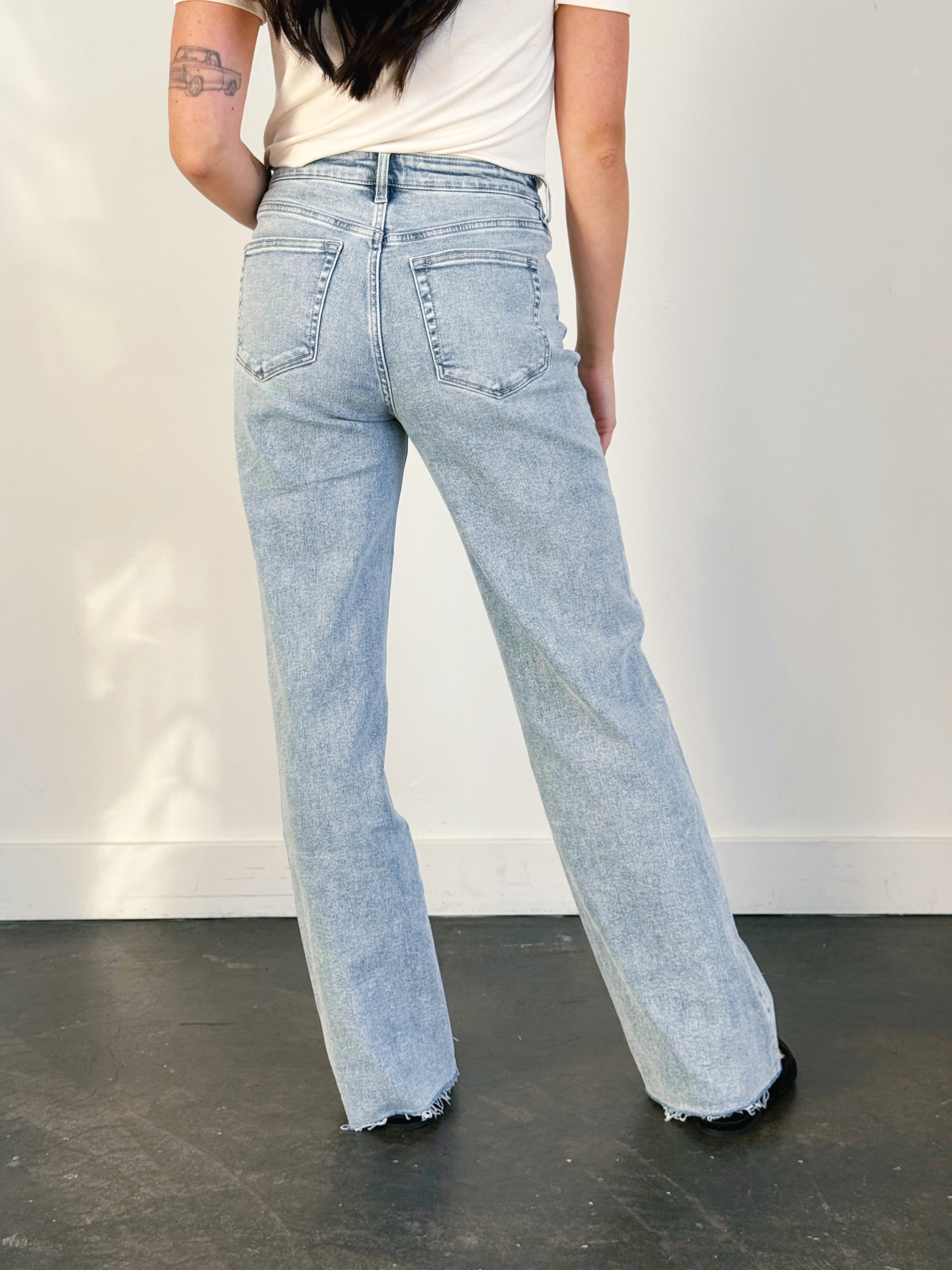 [VERVET] Bennett Jean - INSIGHTFUL - willows clothing WIDE LEG