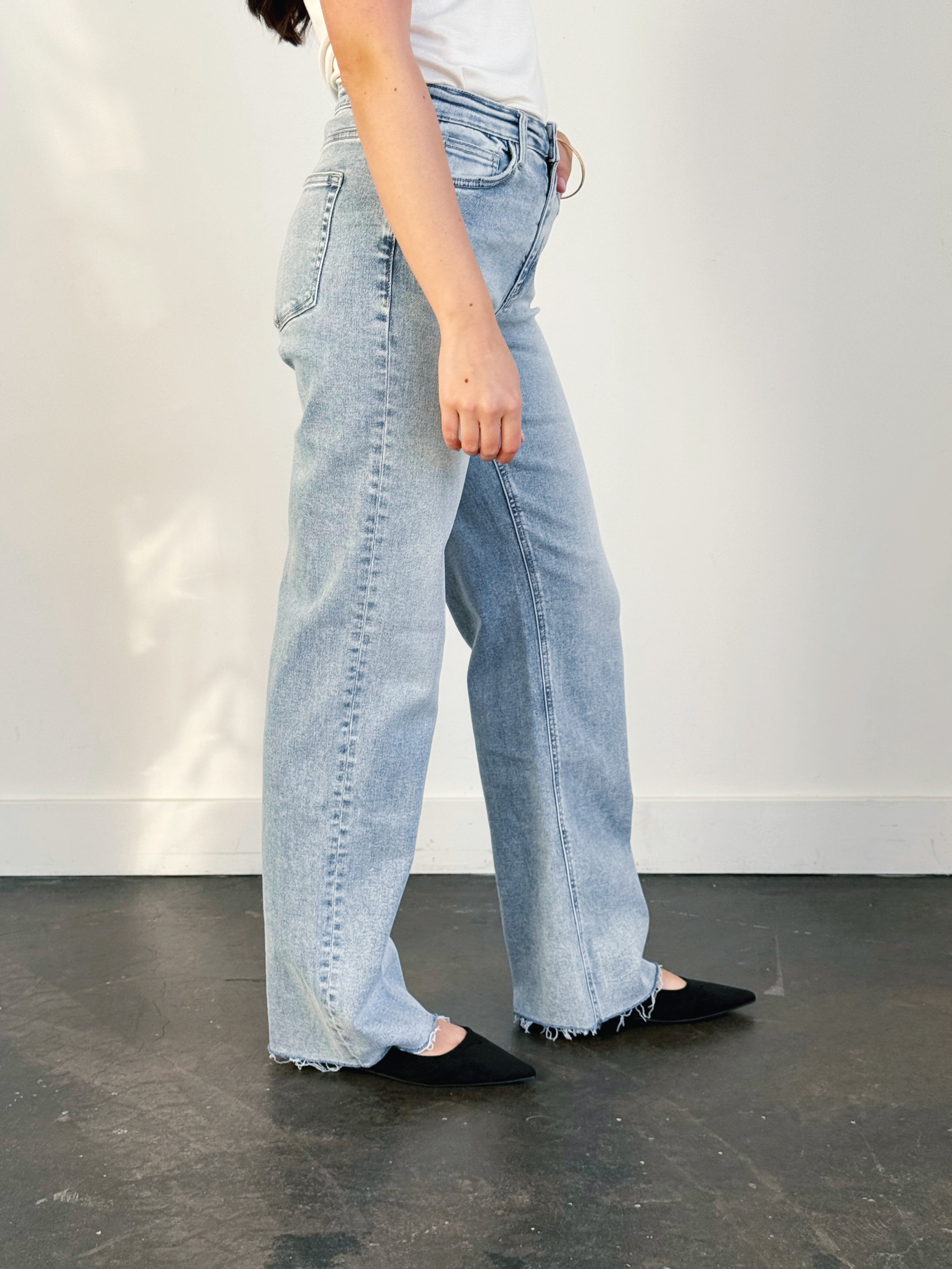 [VERVET] Bennett Jean - INSIGHTFUL - willows clothing WIDE LEG