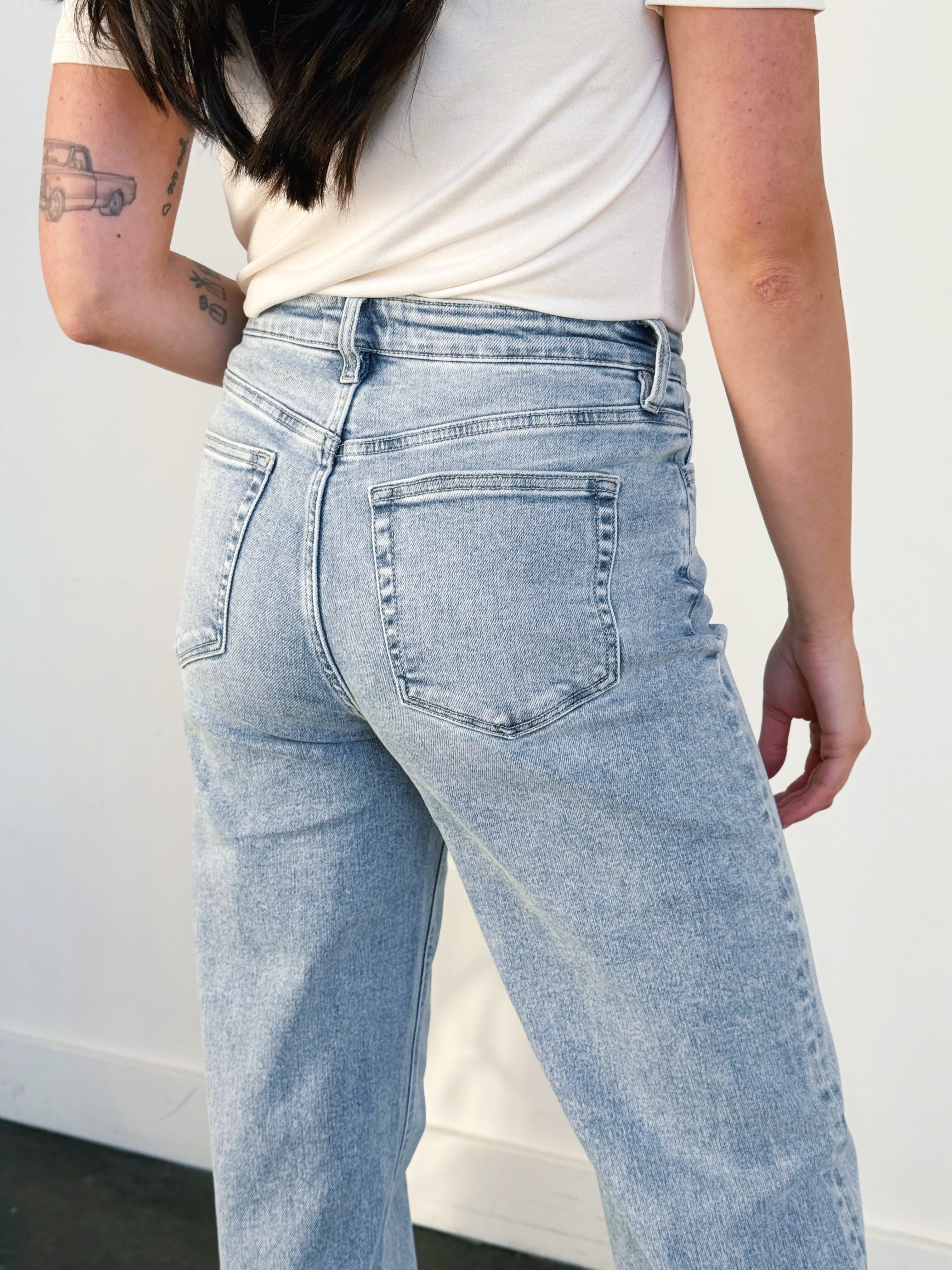 [VERVET] Bennett Jean - INSIGHTFUL - willows clothing WIDE LEG