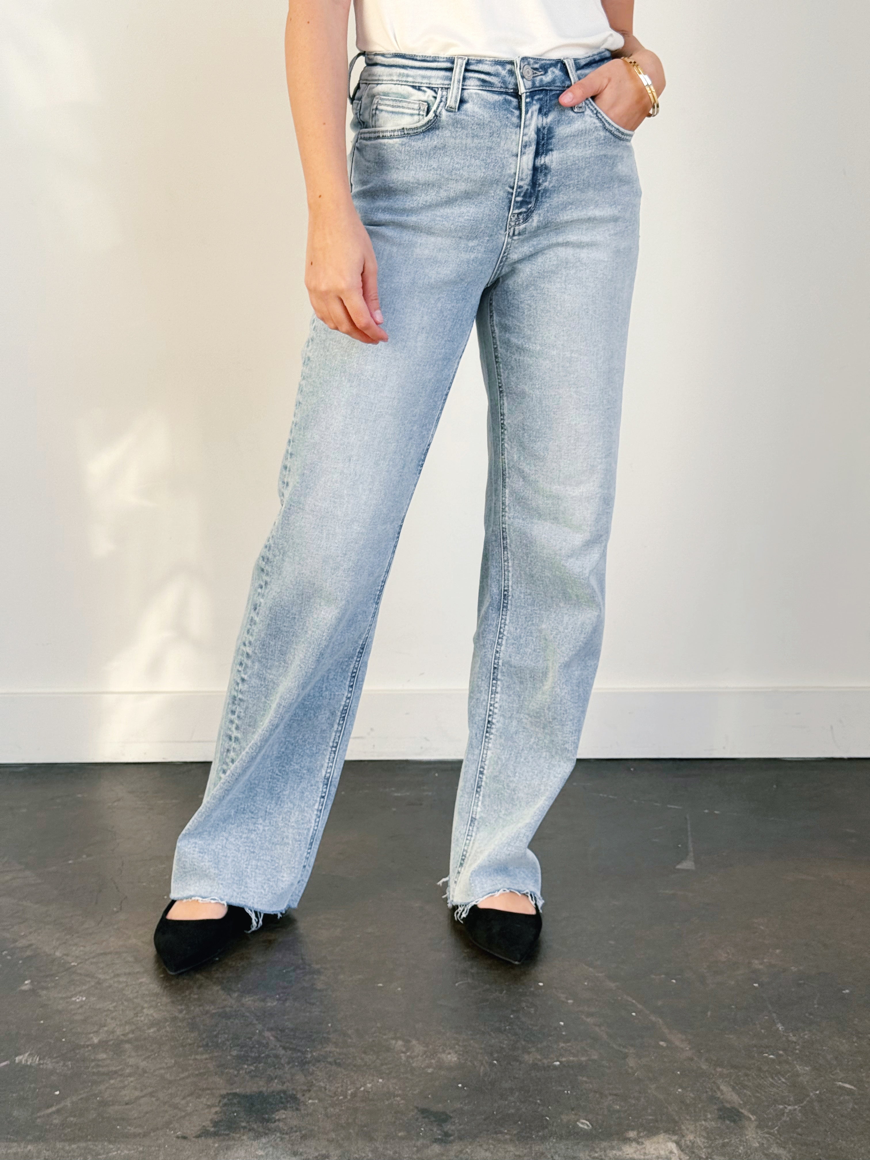 [VERVET] Bennett Jean - INSIGHTFUL - willows clothing WIDE LEG