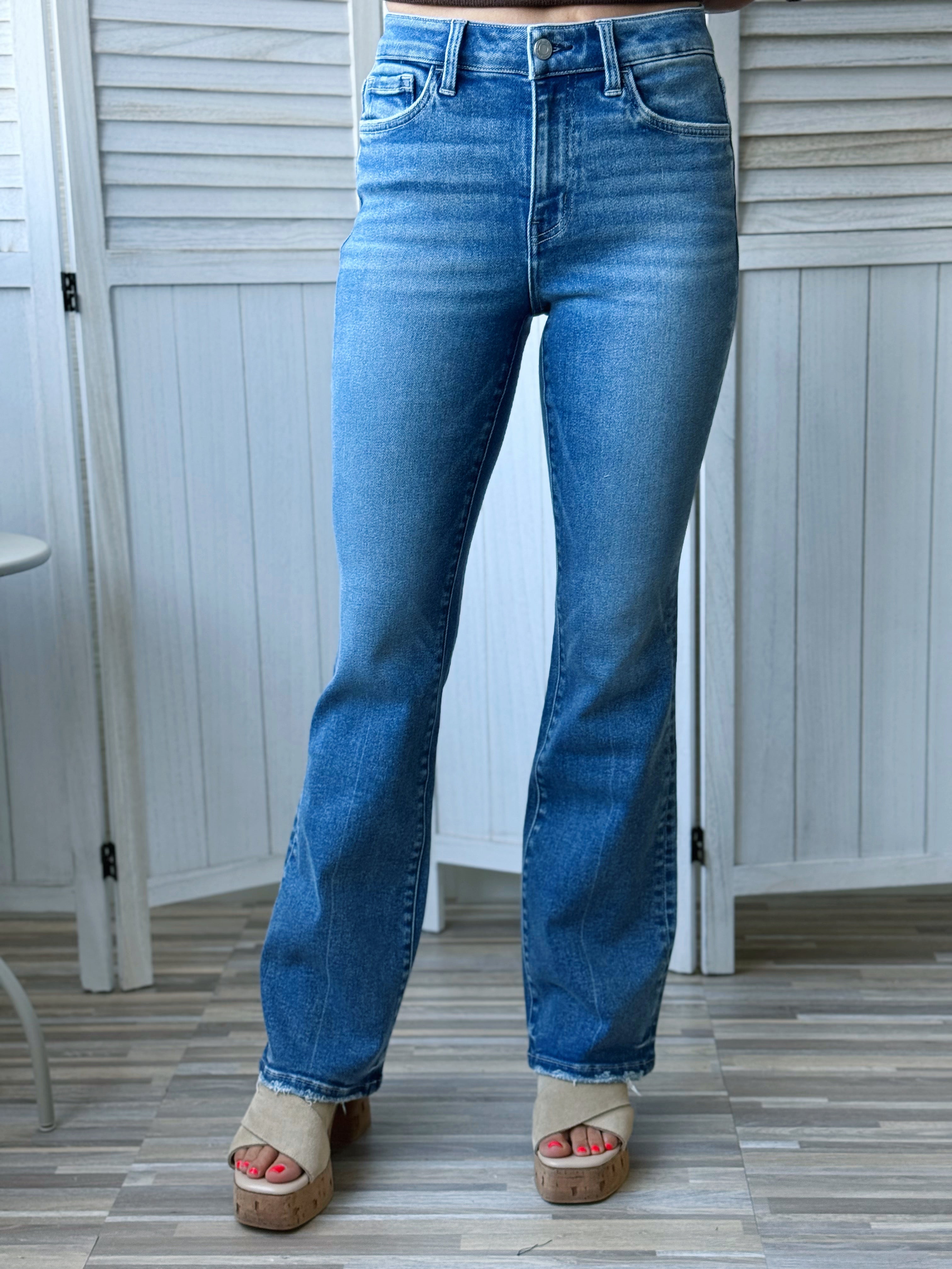 [VERVET] Betty Bootcut Jean - ALLISON - willows clothing BOOTCUT