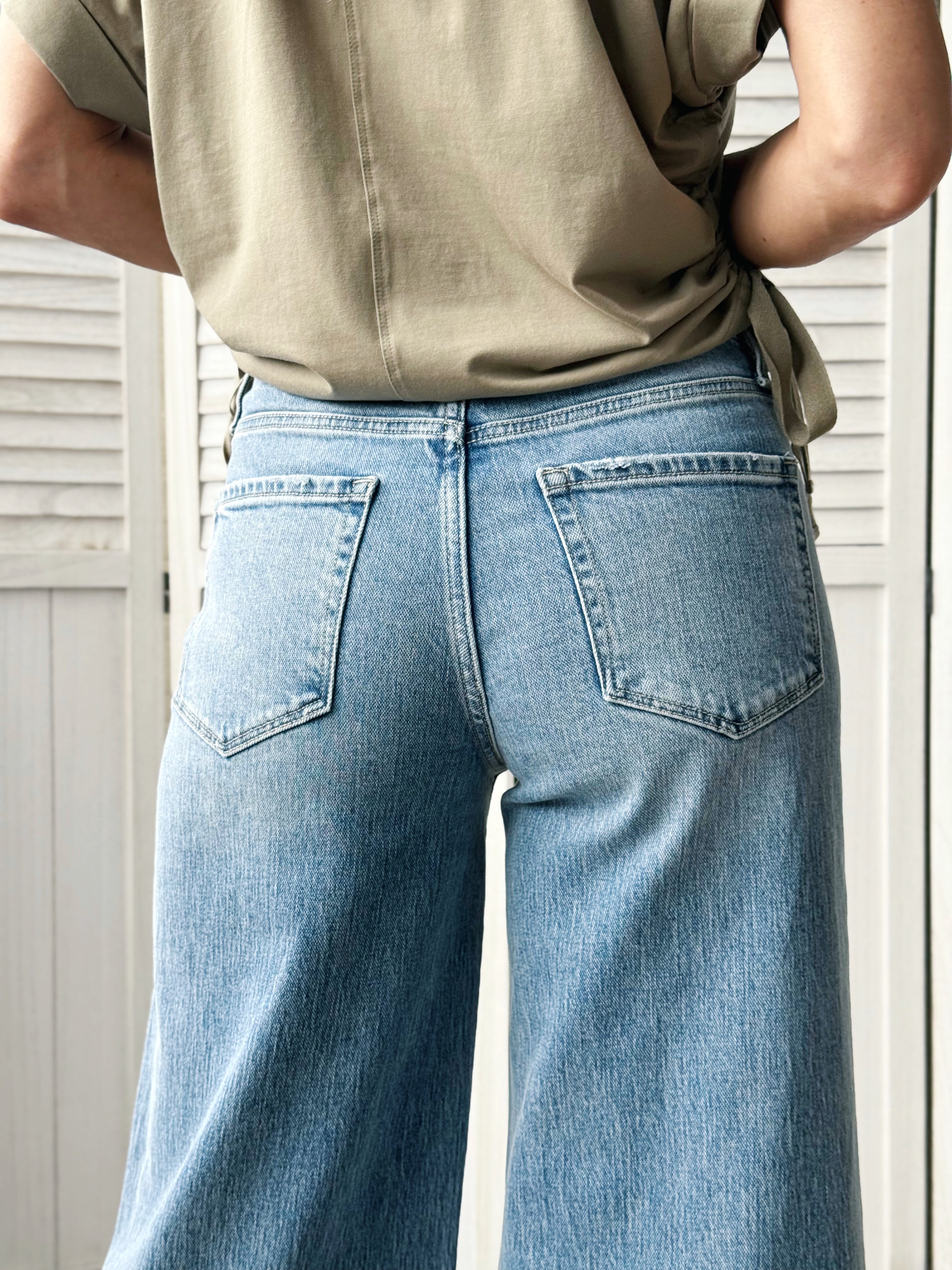 [VERVET] Jessica Jean - INGENIOUS - willows clothing CROP WIDE LEG