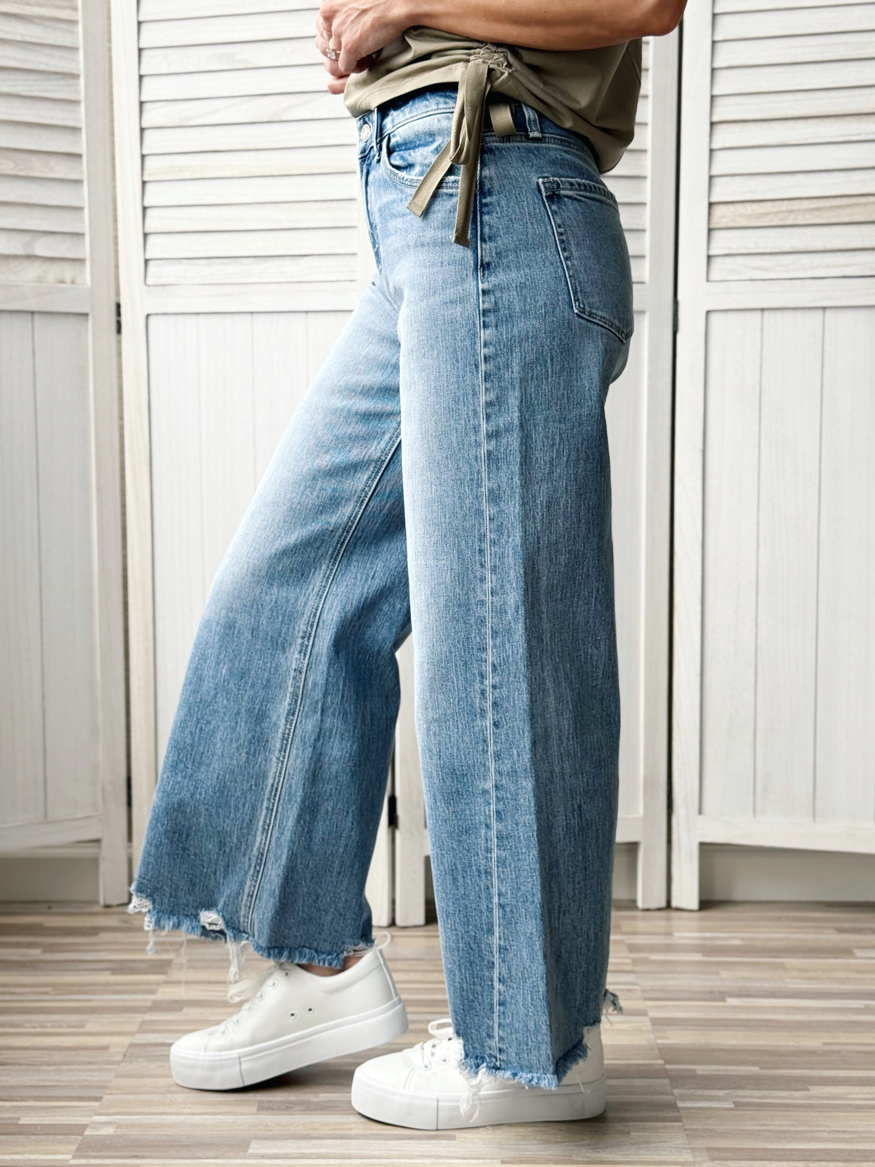 [VERVET] Jessica Jean - INGENIOUS - willows clothing CROP WIDE LEG