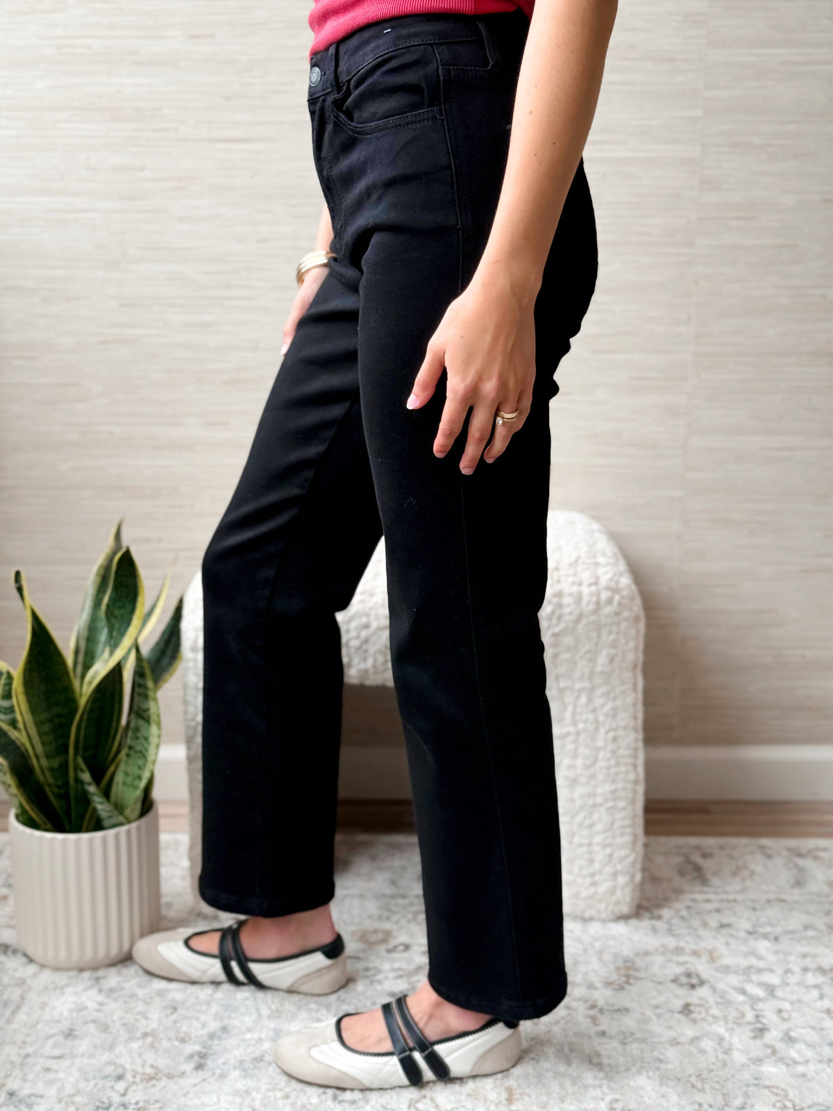 [VERVET] Rowan Straight Jean - CATCHY - willows clothing ANKLE